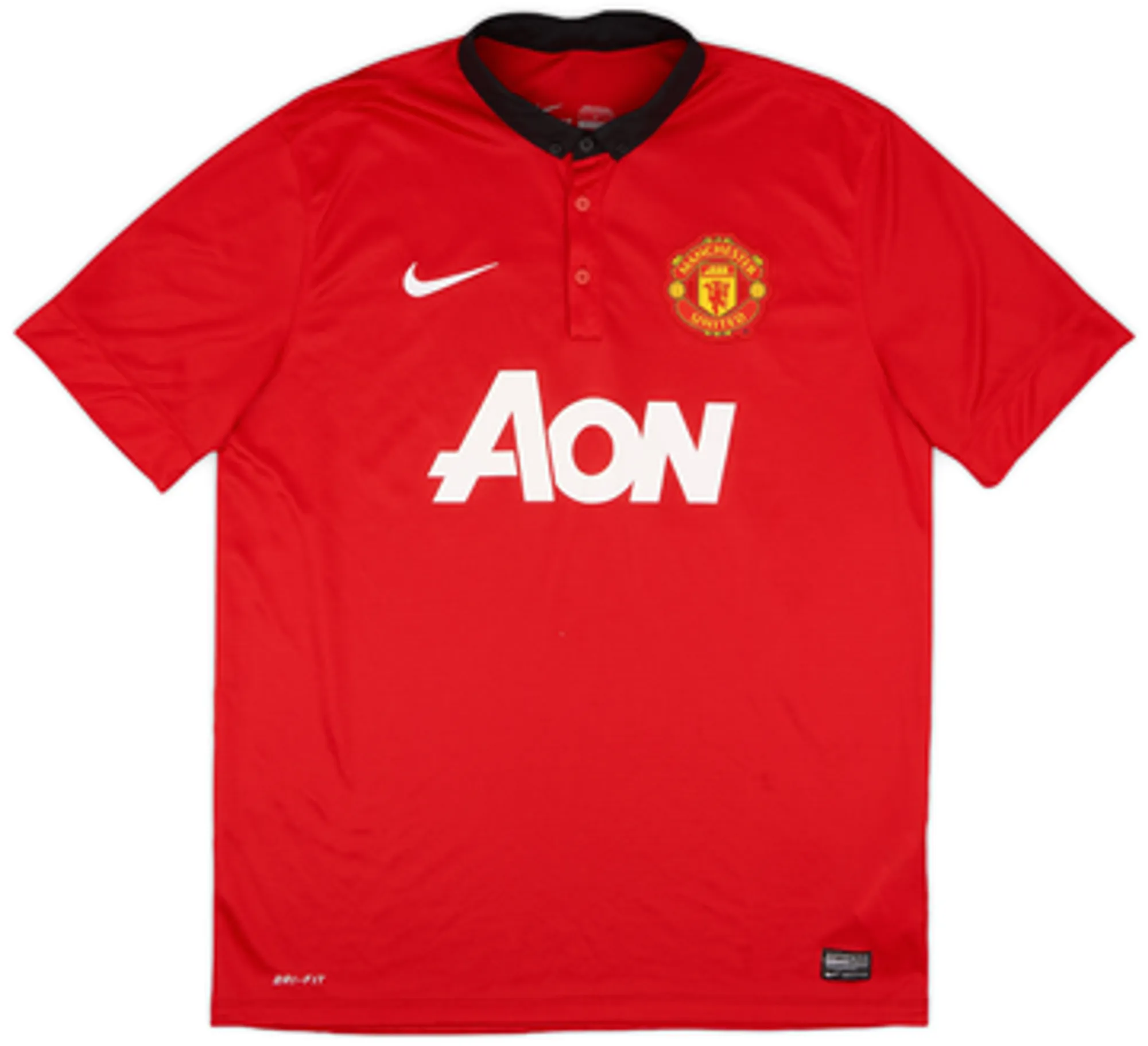 2013-14 Manchester United Home Shirt Rooney #10EL