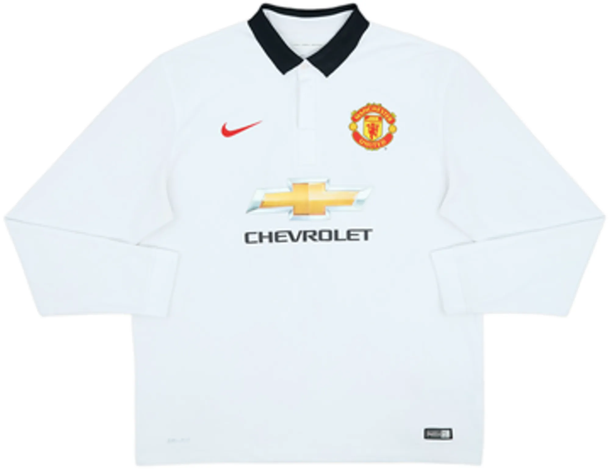 2014-15 Manchester United Away L/S Shirt Di Maria #7 - 6/10 - (XL)