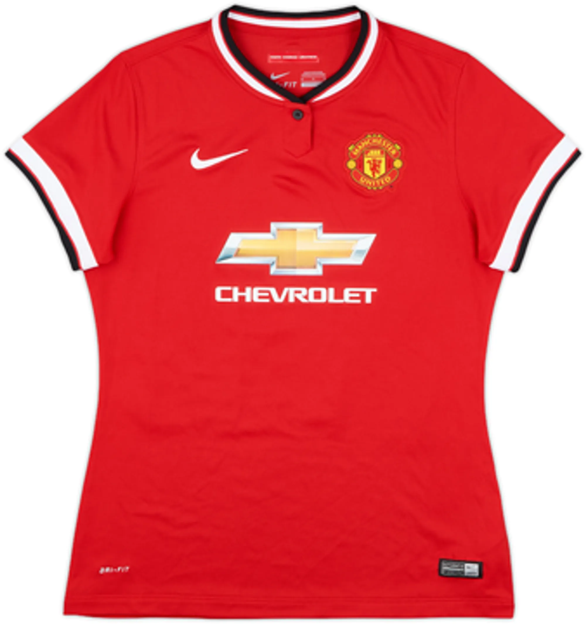 2014-15 Manchester United Home Shirt Di Maria #7 - 9/10 - (Women's M)