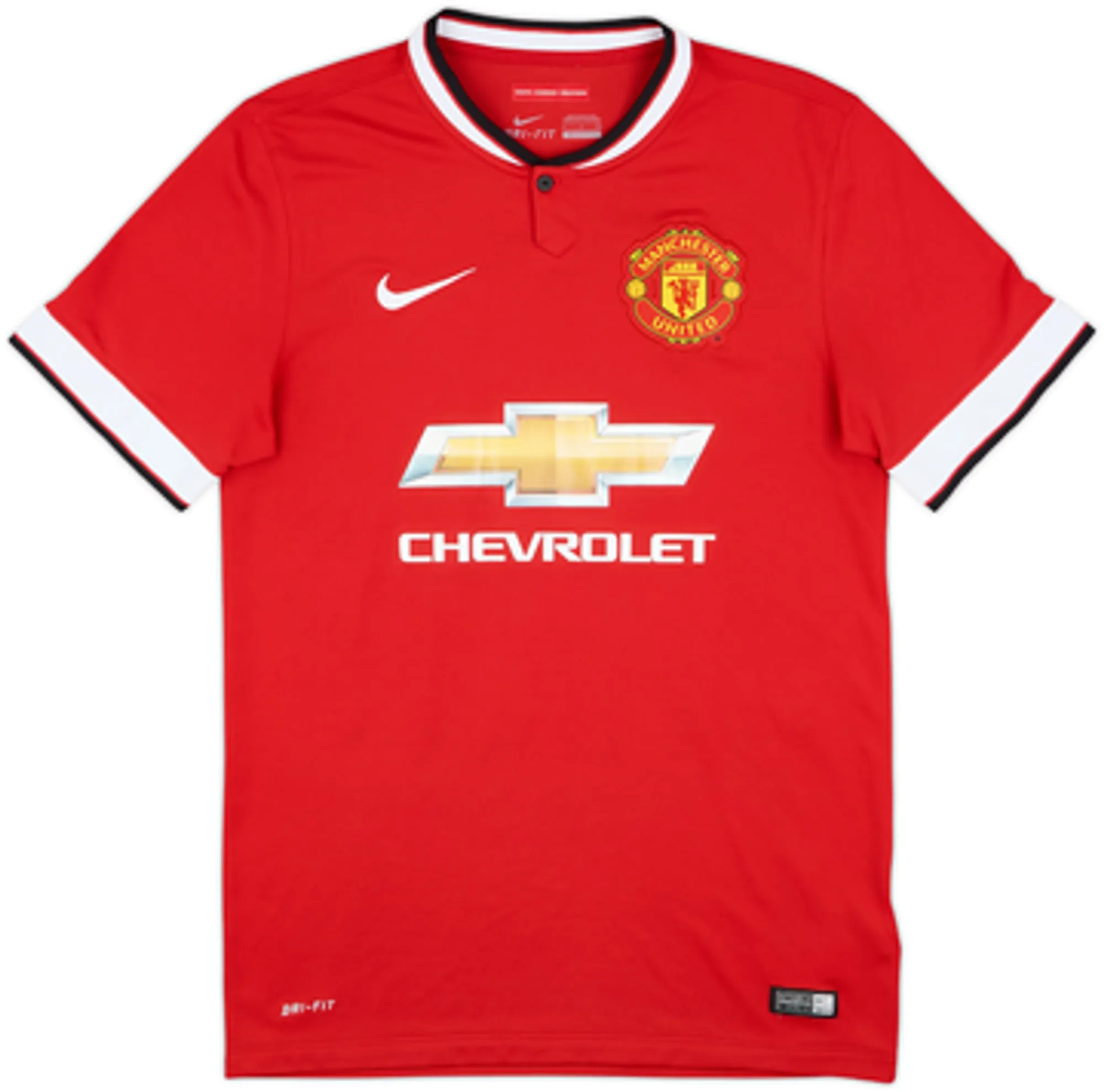 2014-15 Manchester United Home Shirt Mata #8 - 9/10 - (L)