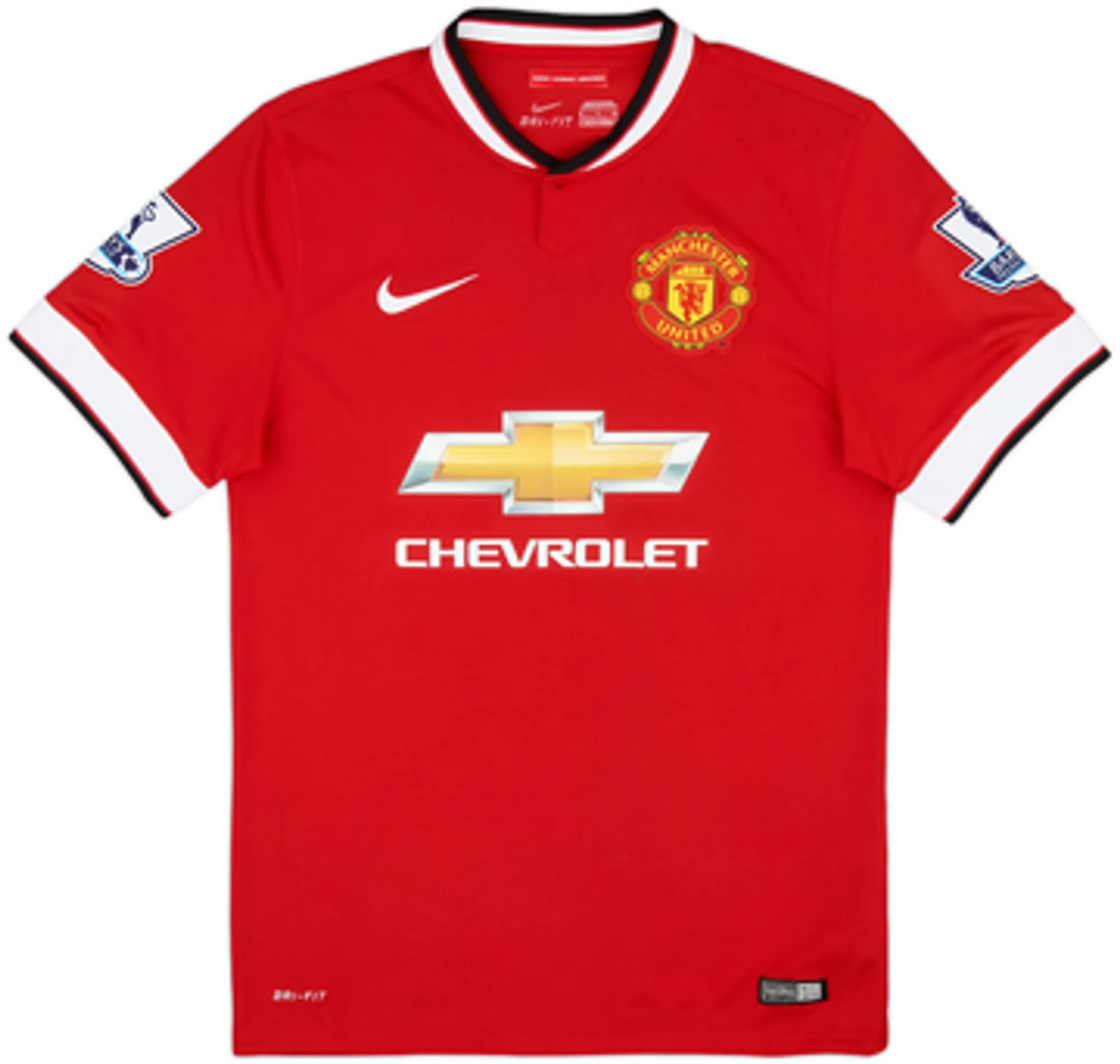 2014-15 Manchester United Home Shirt Shaw #23 - 4/10 - (S)