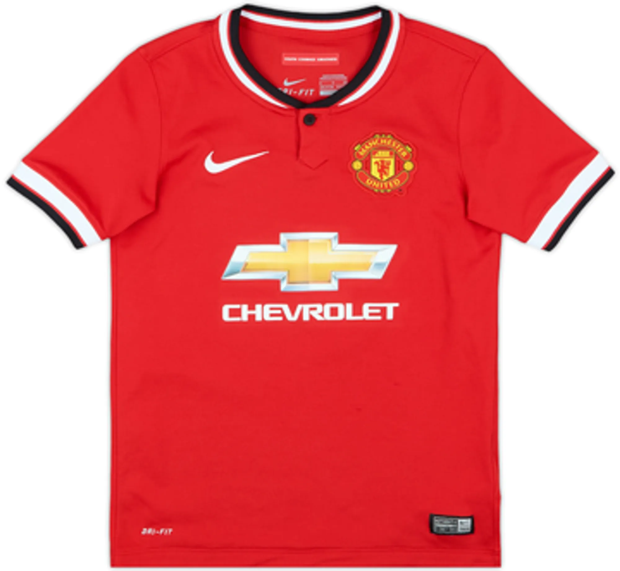 2014-15 Manchester United Home Shirt v.Persie #20 - 9/10 - (S.Boys)