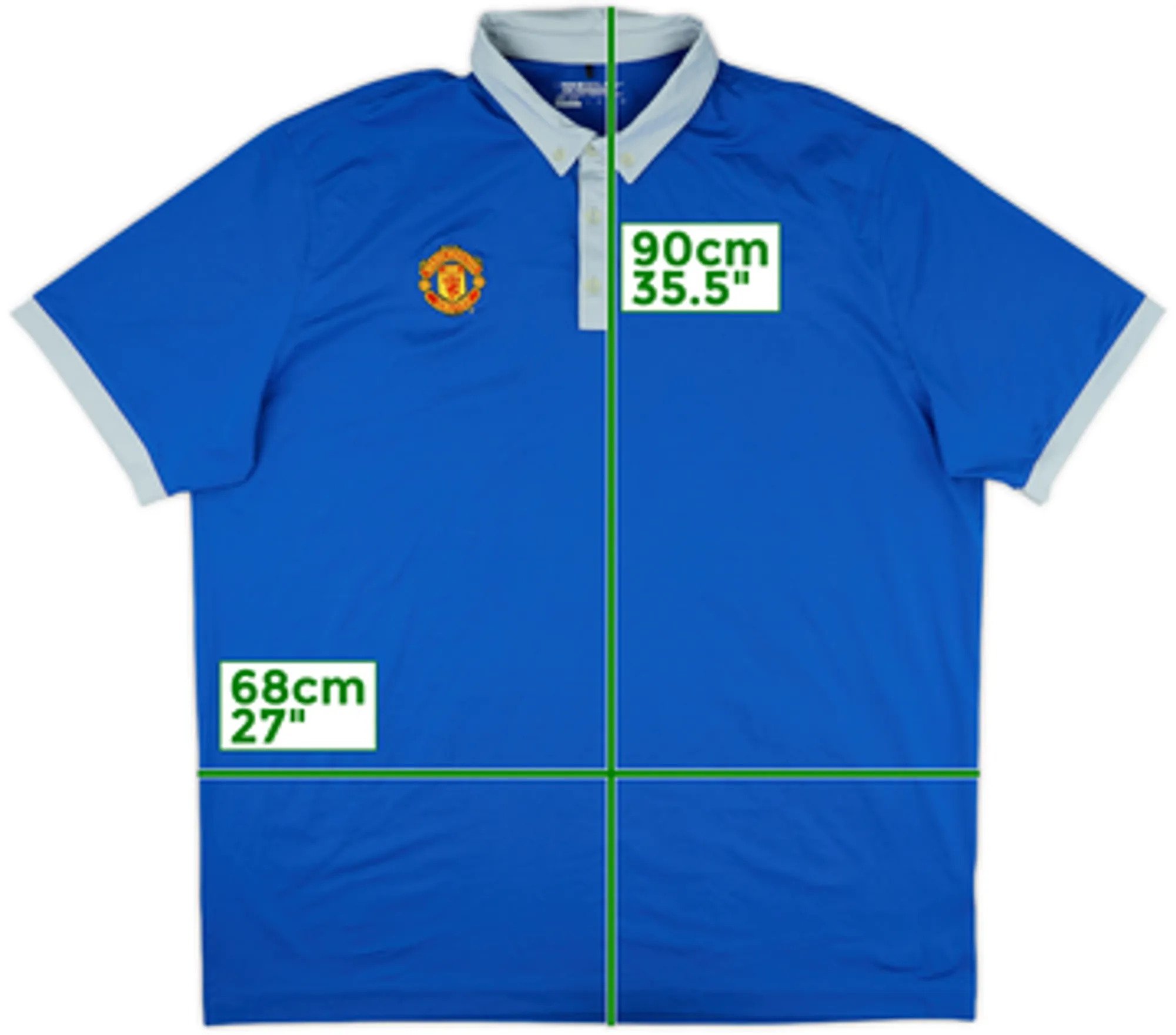 2014-15 Manchester United Nike Polo Shirt - 9/10 - (L)