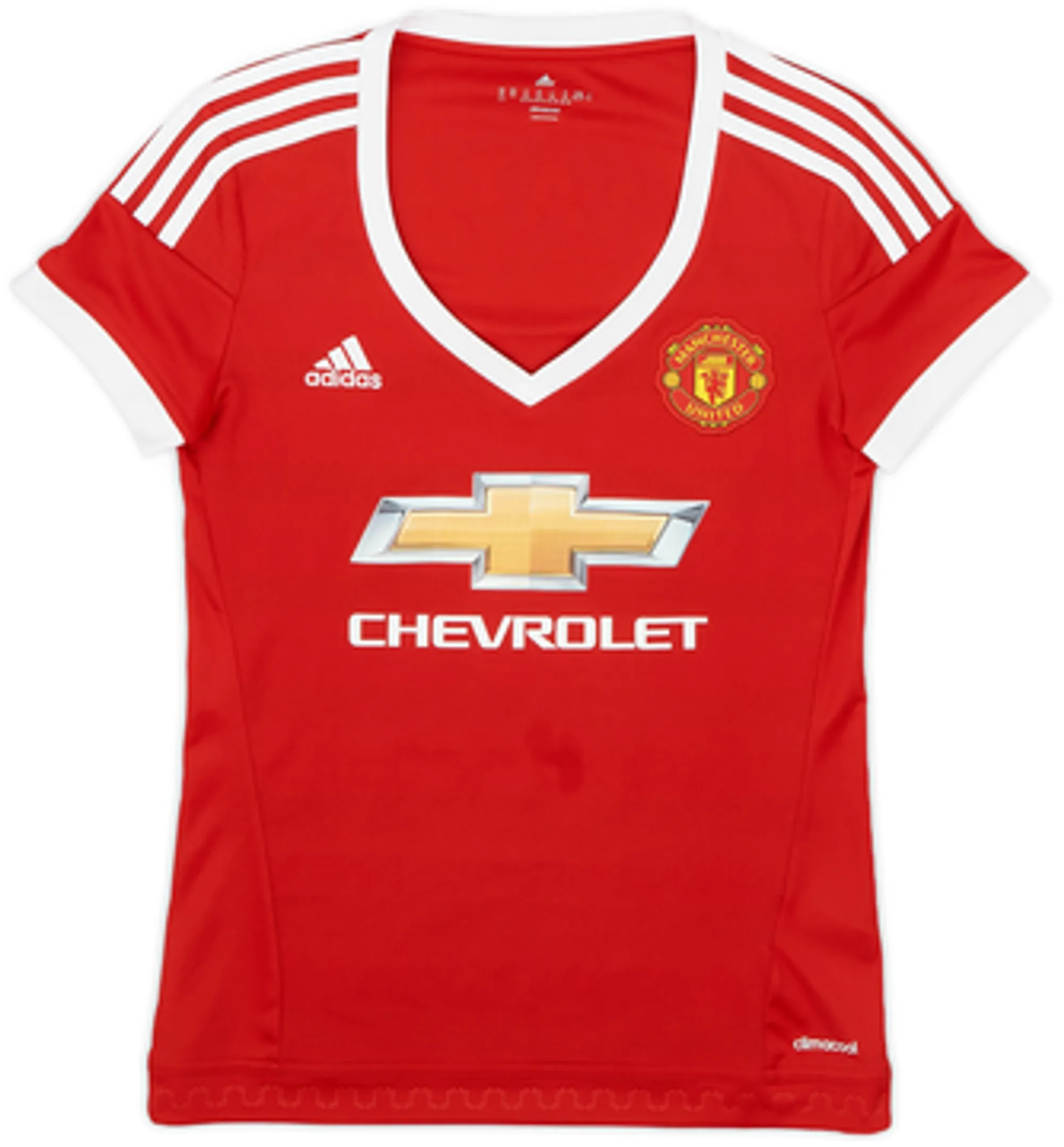 2015-16 Manchester United Home Shirt Mata #8 - 10/10 - (Women's XS)