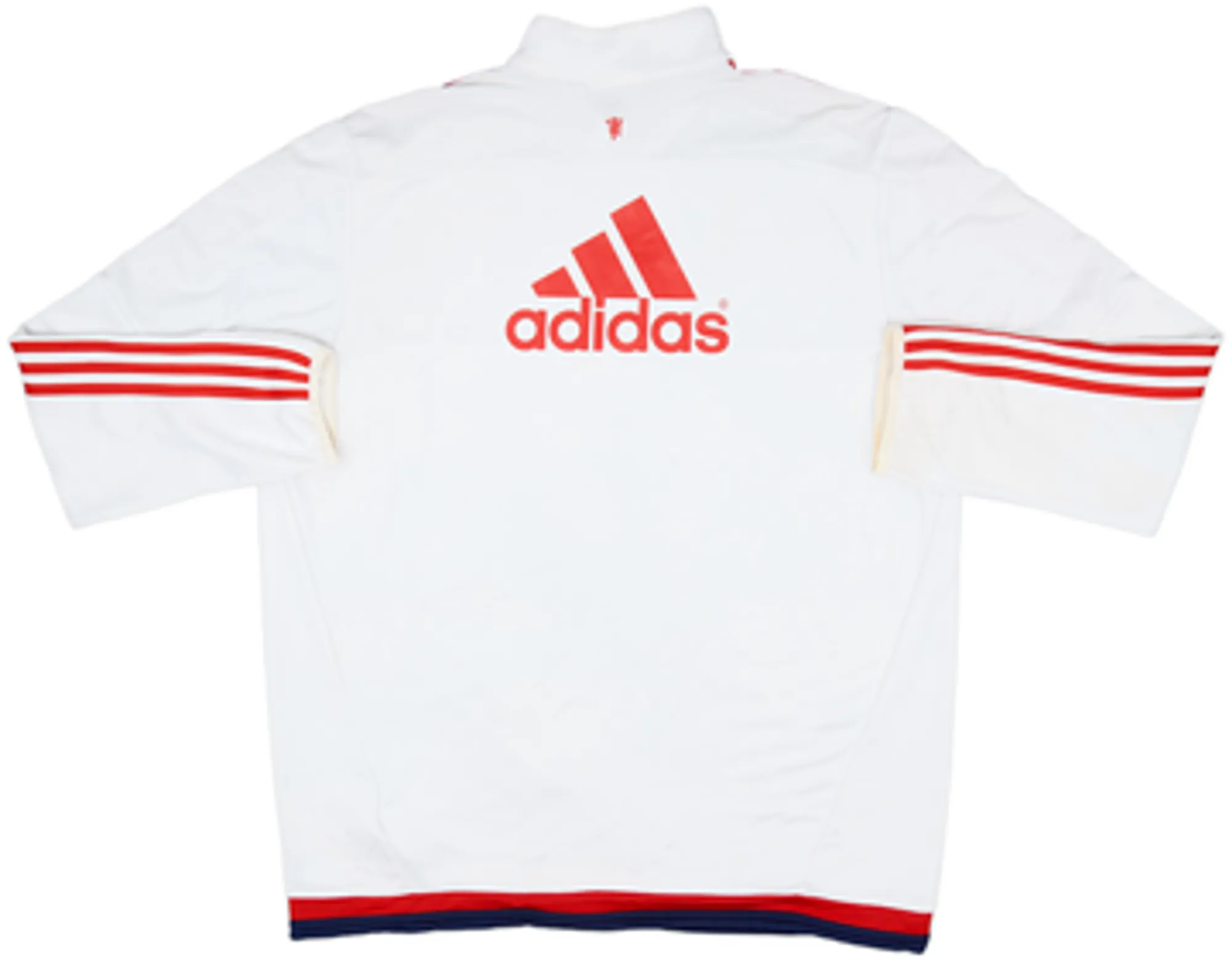 2015-16 Manchester United adidas 1/4 Zip Drill Top - 5/10 - (M)