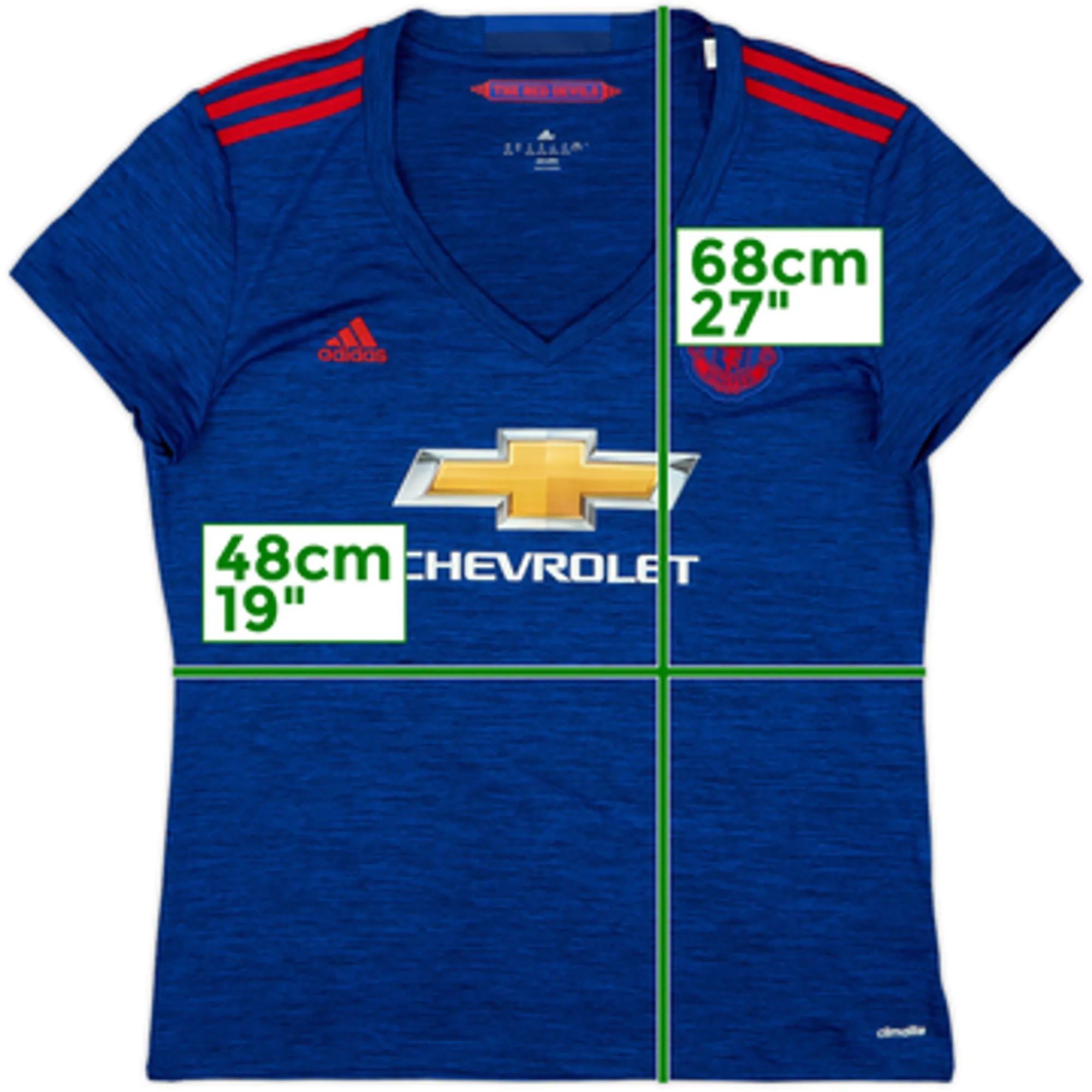 2016-17 Manchester United Away Shirt - 10/10 - (Women's S)