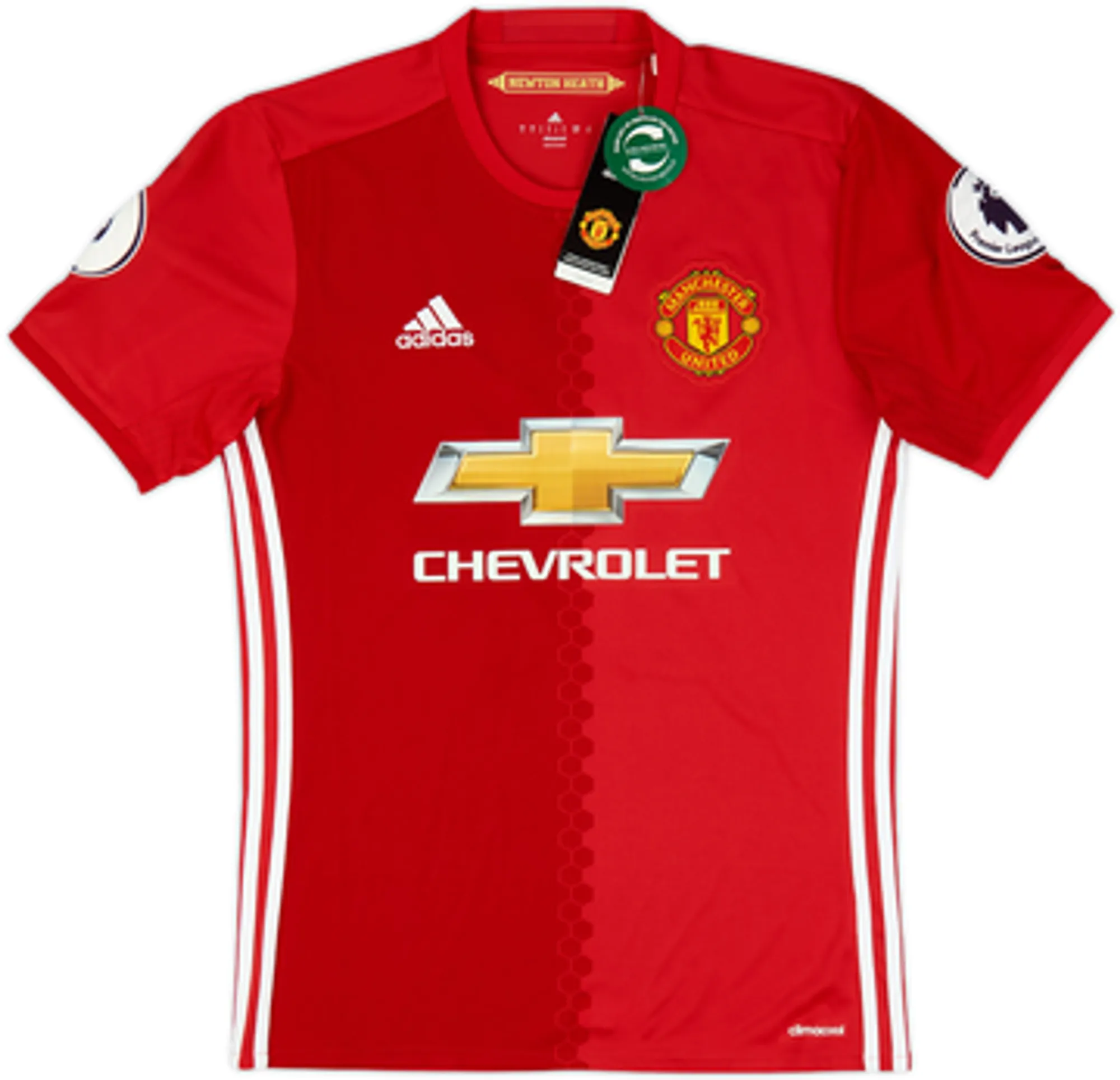 2016-17 Manchester United Home Shirt Carrick #16 (S)