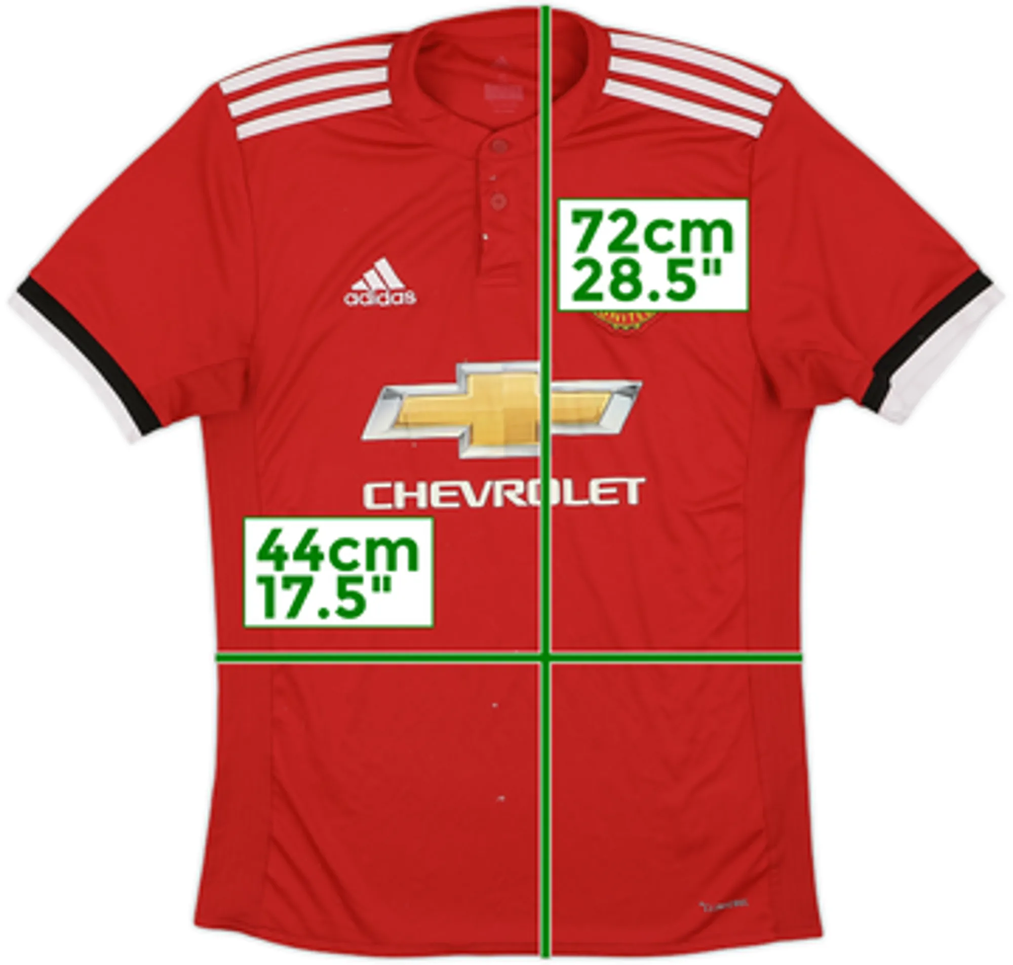 2017-18 Manchester United Home Shirt - 5/10 - (S)