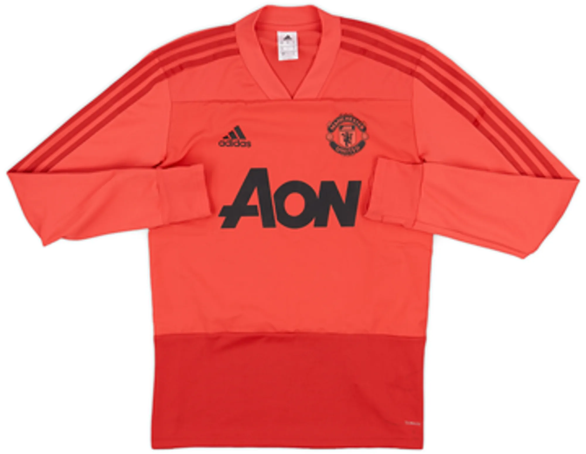 2018-19 Manchester United adidas Drill Top - 8/10 - (L)