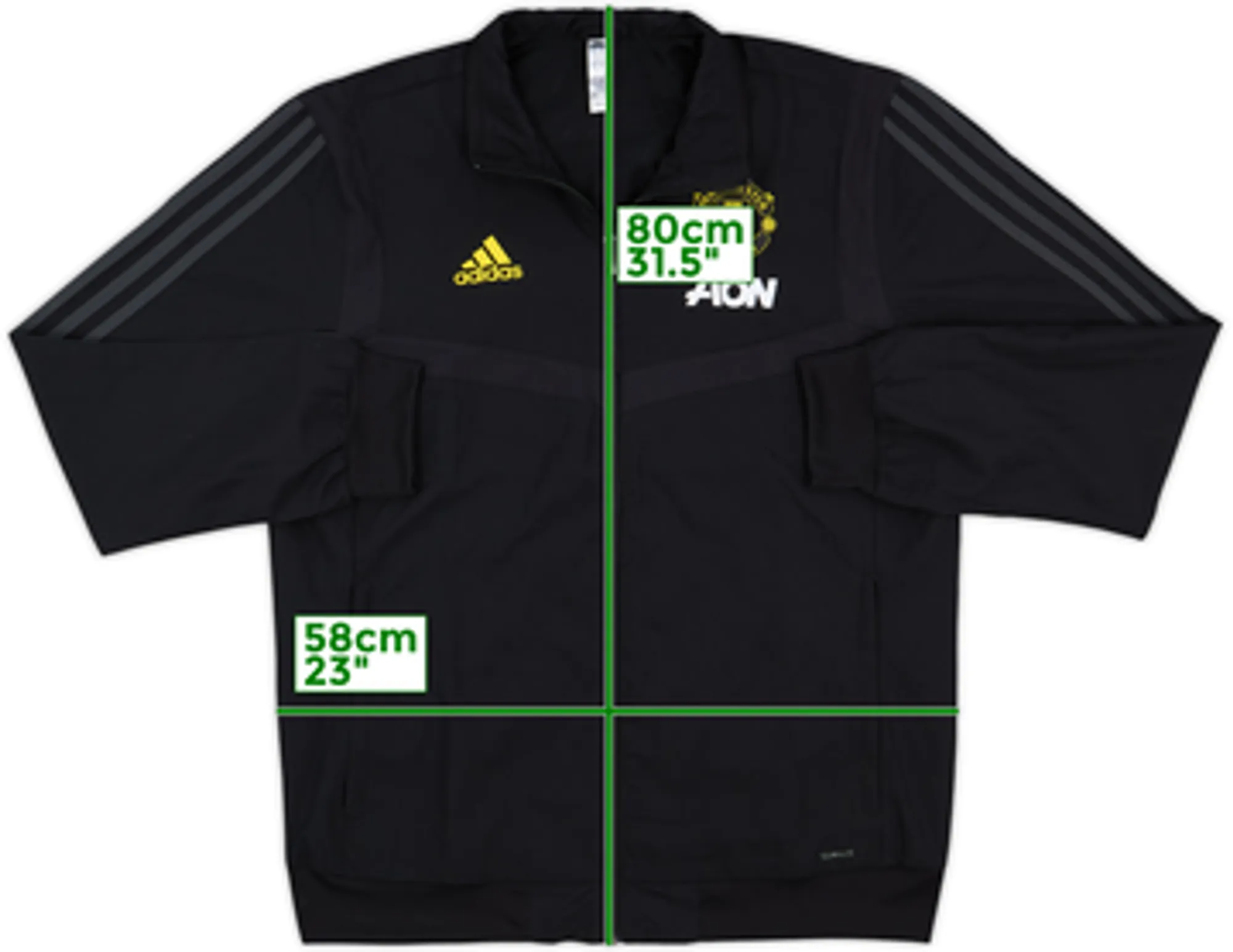 2019-20 Manchester United adidas Track Jacket - 10/10 - (L)