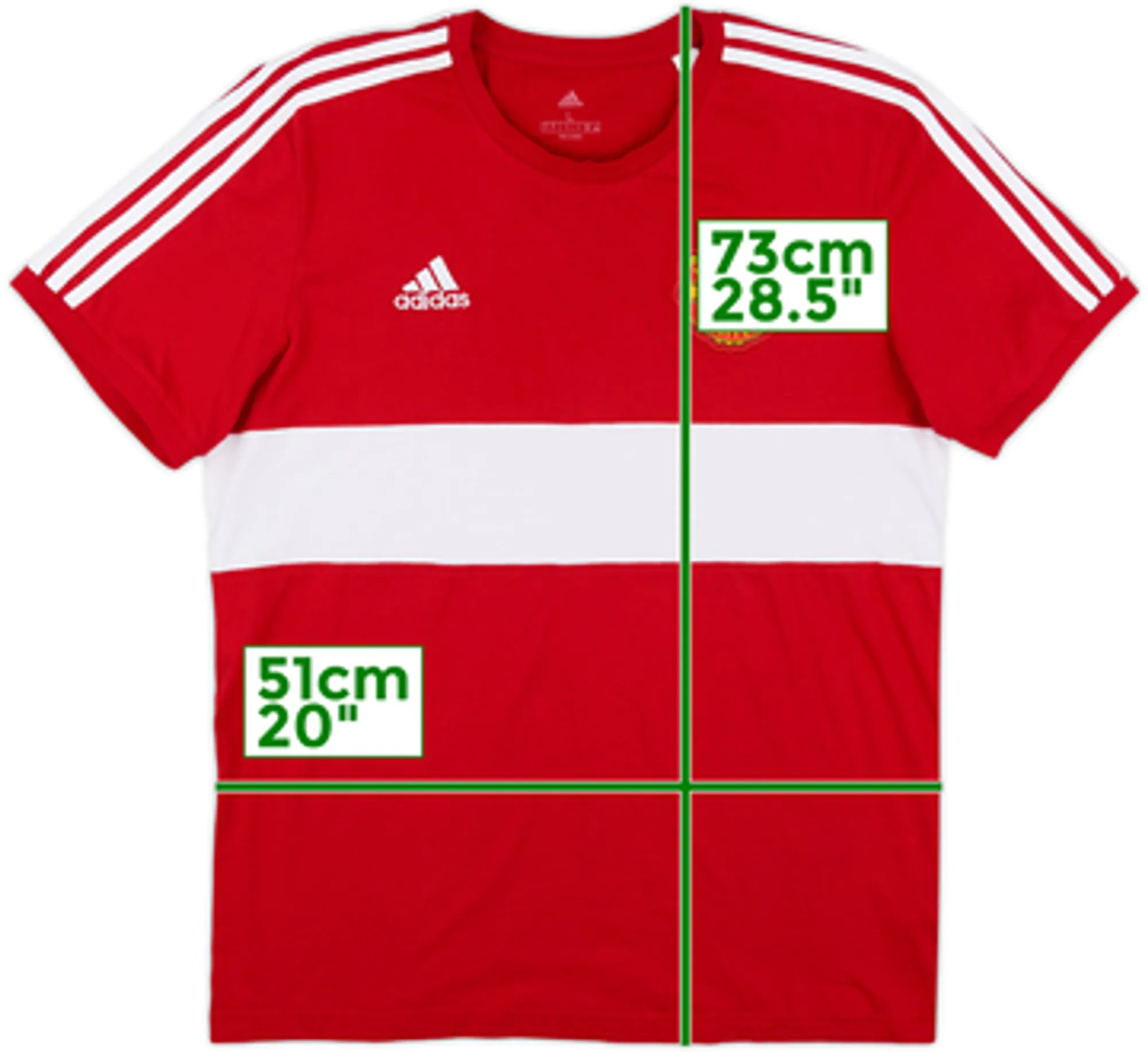 2020-21 Manchester United Cotton Tee - 10/10 - (L)