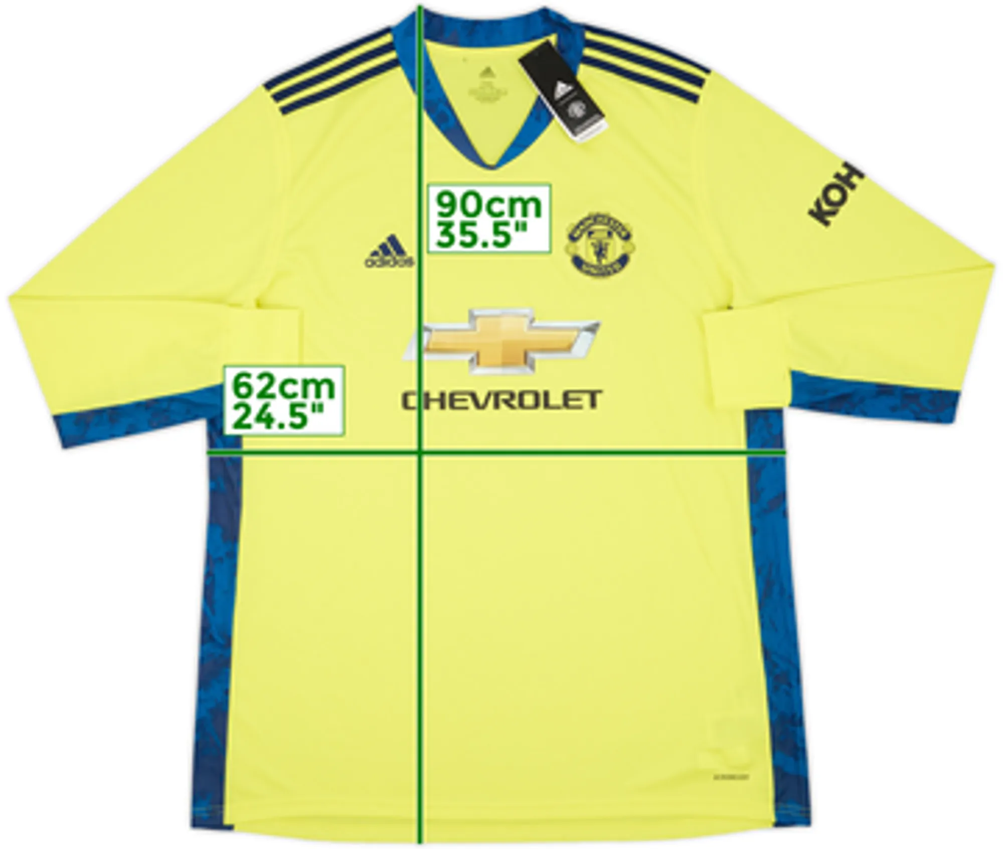 2020-21 Manchester United GK Shirt (XXL)
