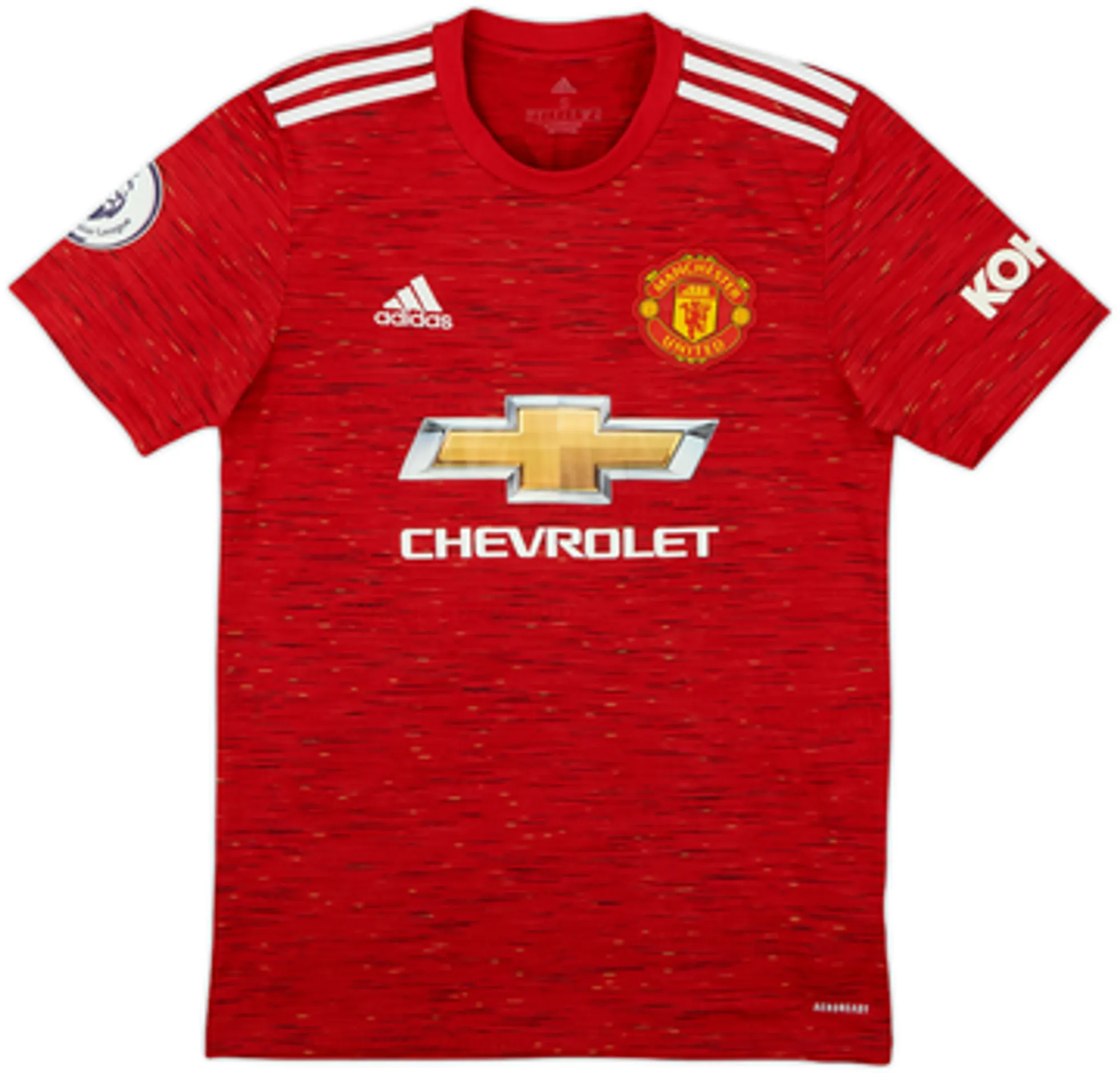 2020-21 Manchester United Home Shirt Fernandes #18 - 8/10 - (S)