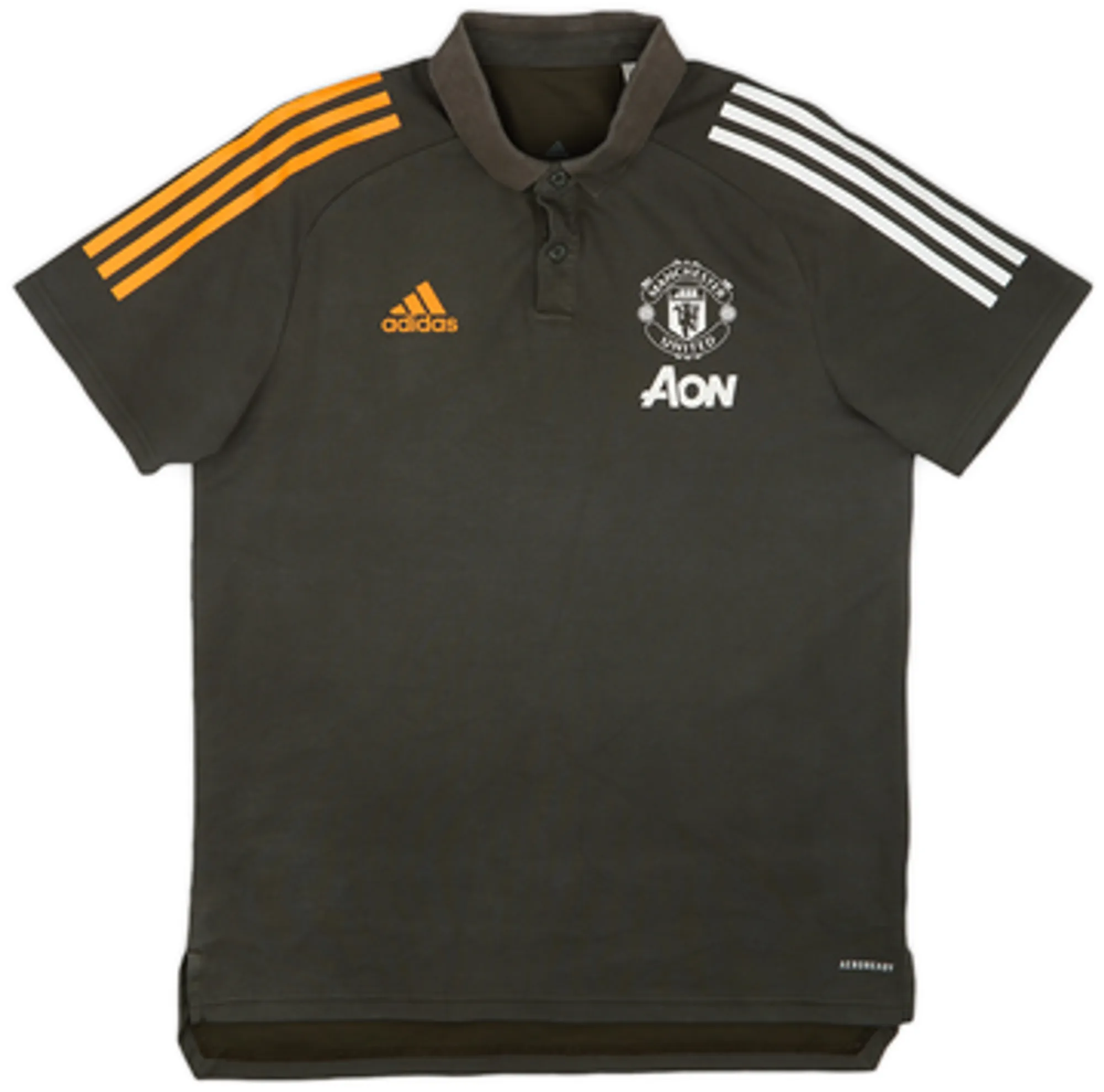 2020-21 Manchester United adidas Training Polo Shirt - 8/10 - (M)