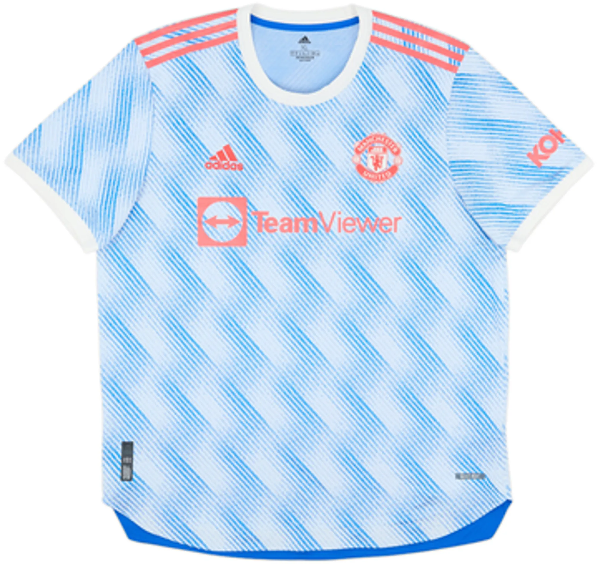 2021-22 Manchester United Authentic Away Shirt Ronaldo #7 - 9/10 - (XL)