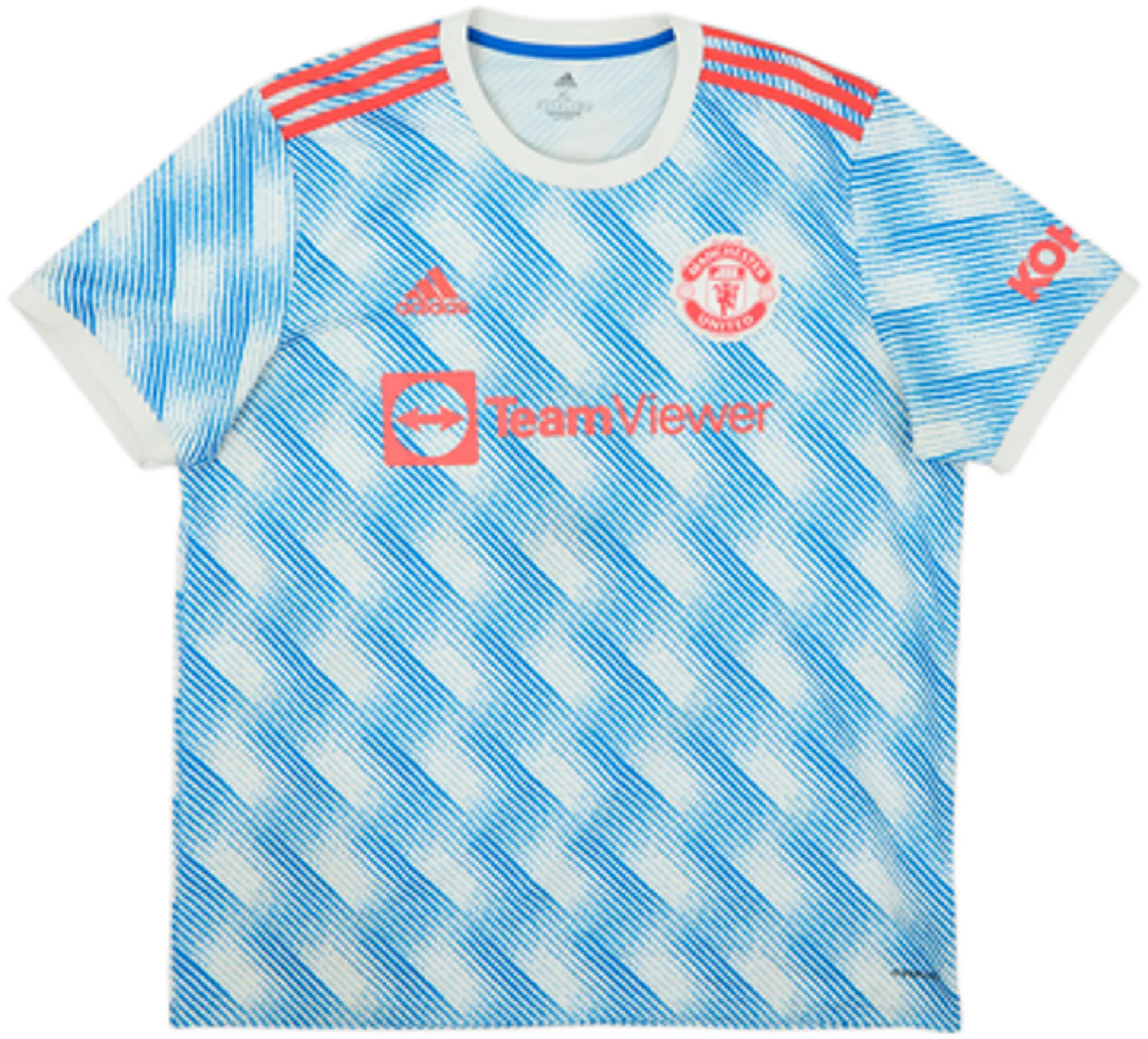 2021-22 Manchester United Away Shirt B.Fernandes #18 - 6/10 - (S)