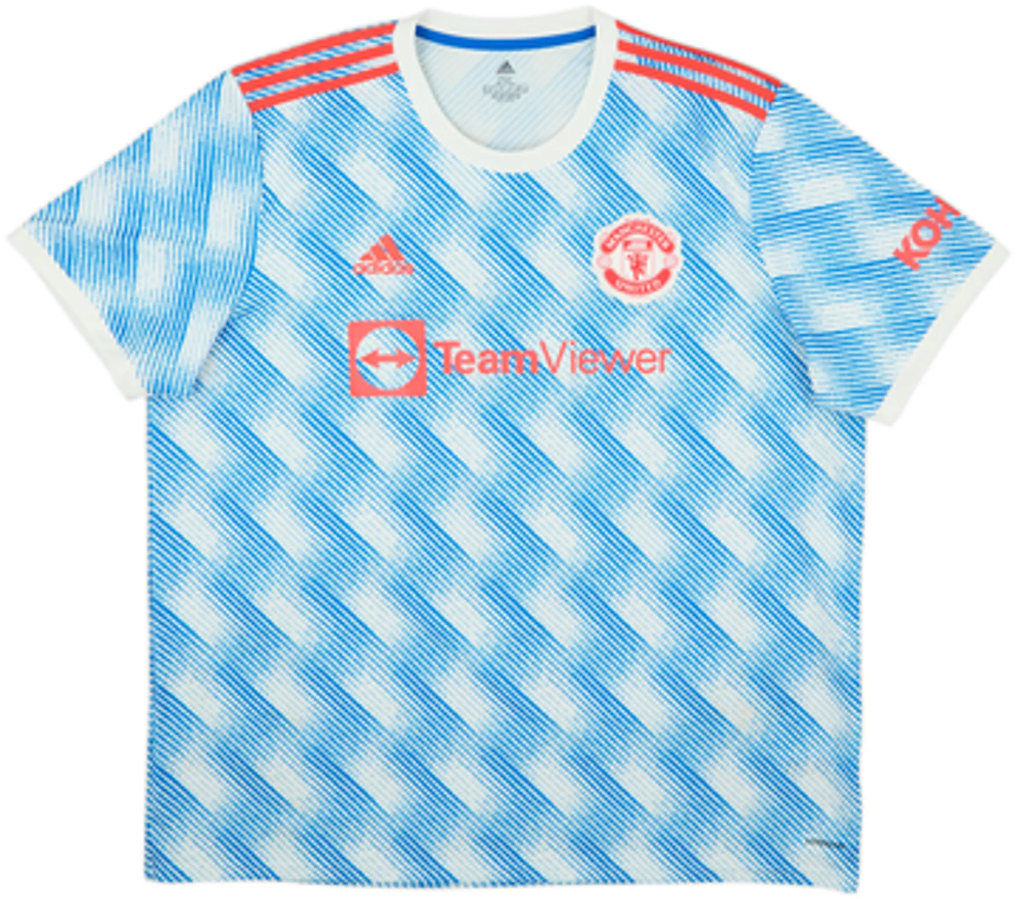2021-22 Manchester United Away Shirt B.Fernandes #18 - 8/10 - (M)