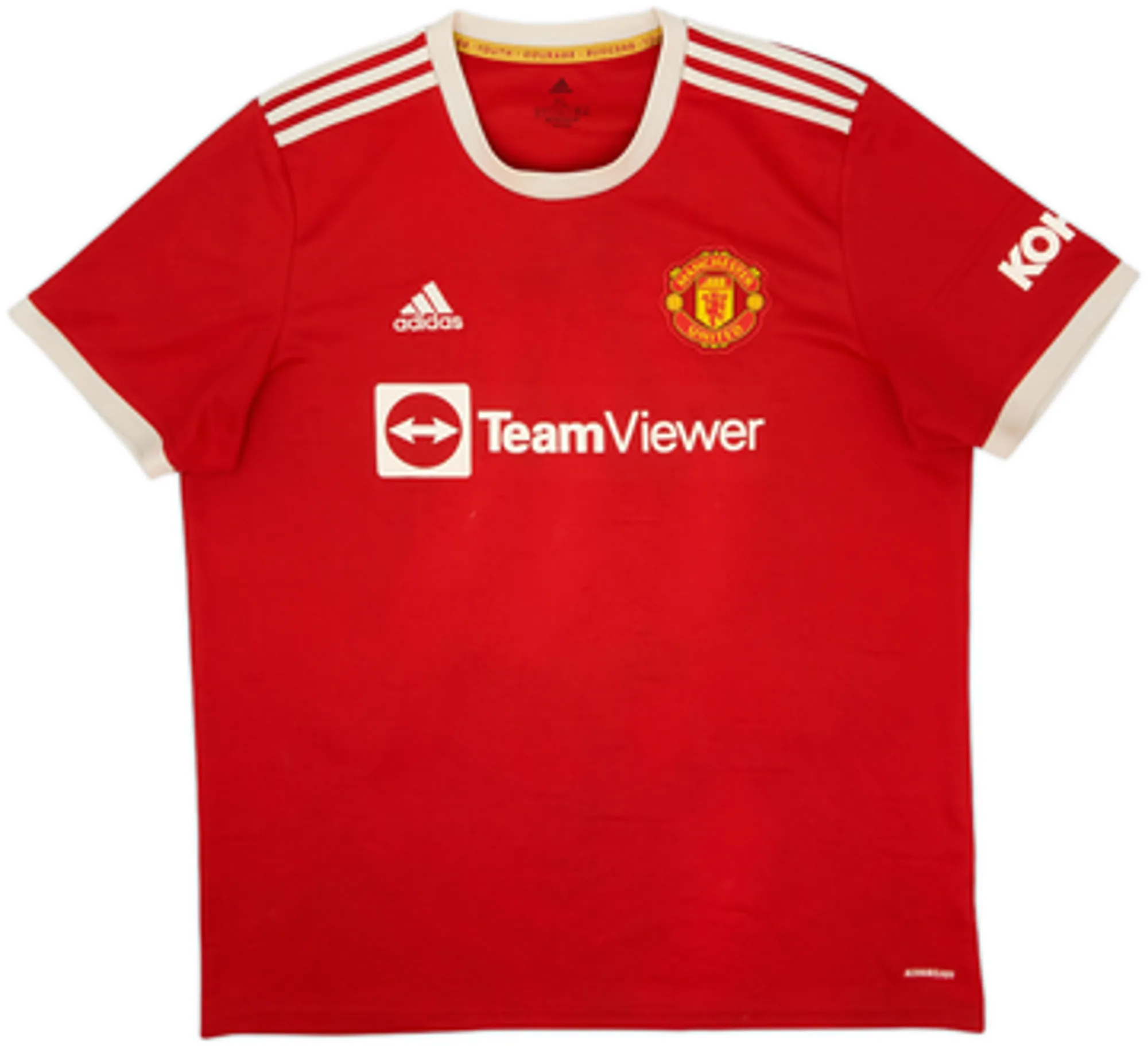 2021-22 Manchester United Home Shirt B.Fernandes #18 - 5/10 - (M)
