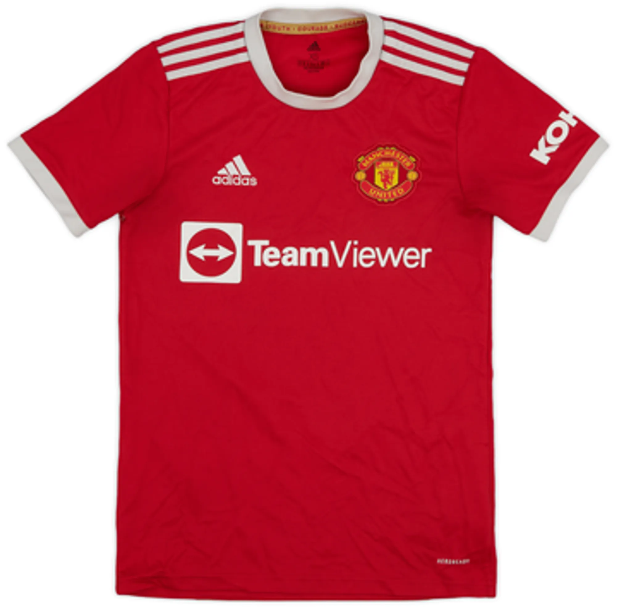 2021-22 Manchester United Home Shirt B.Fernandes #18 - 6/10 - (L)