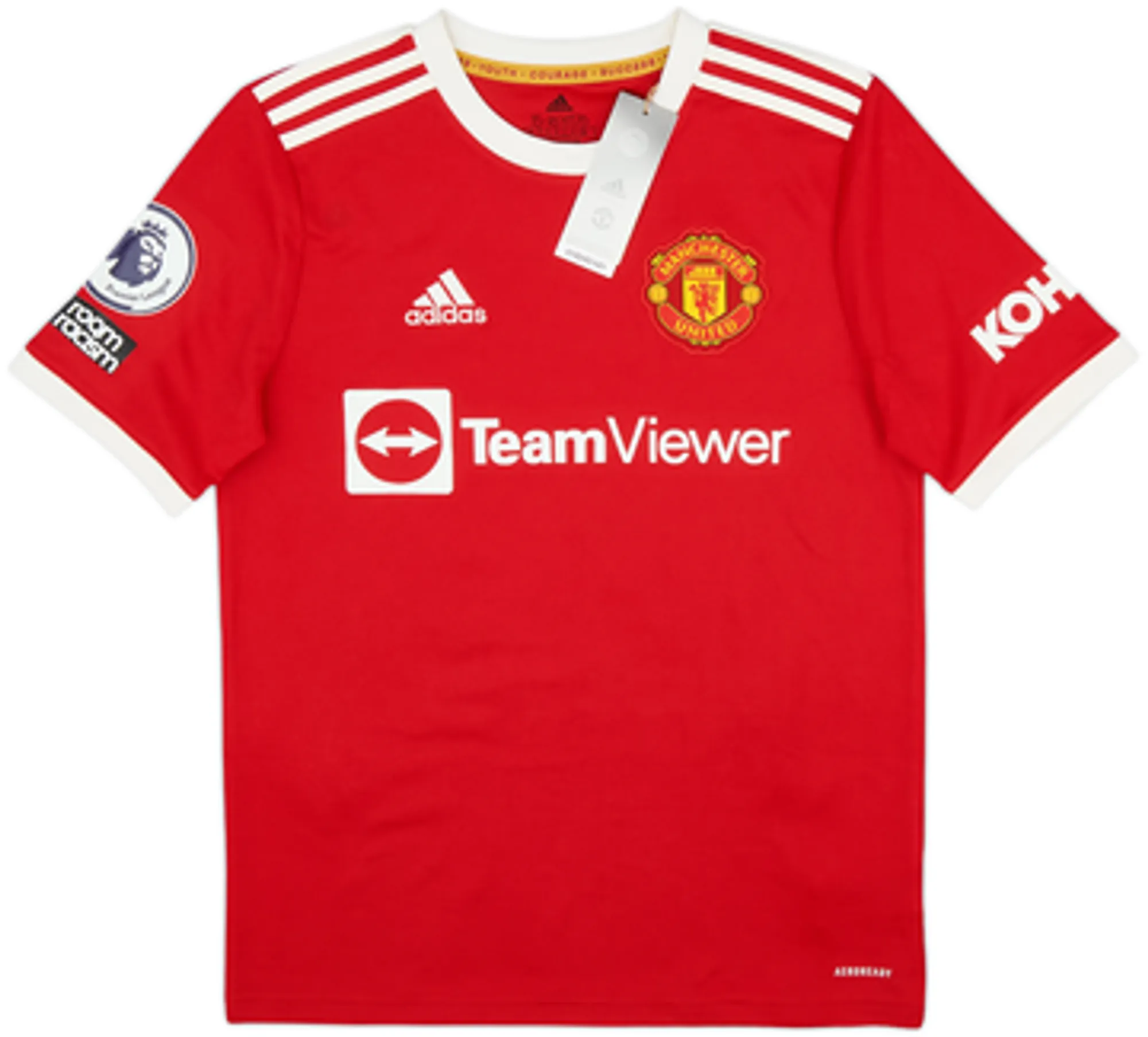 2021-22 Manchester United Home Shirt Cavani #21 (XL.Boys)
