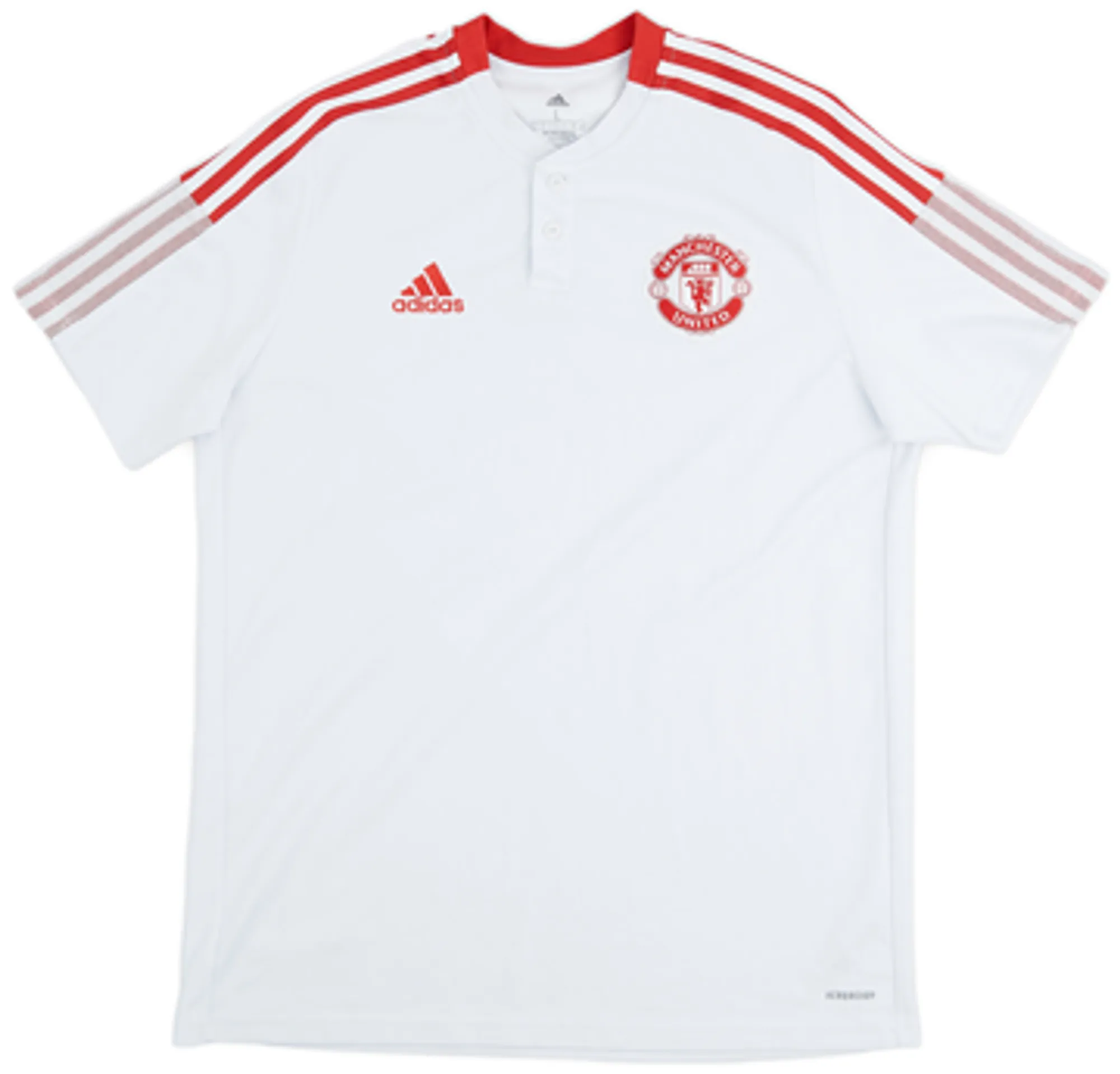 2021-22 Manchester United Polo Shirt - 7/10 - (L)