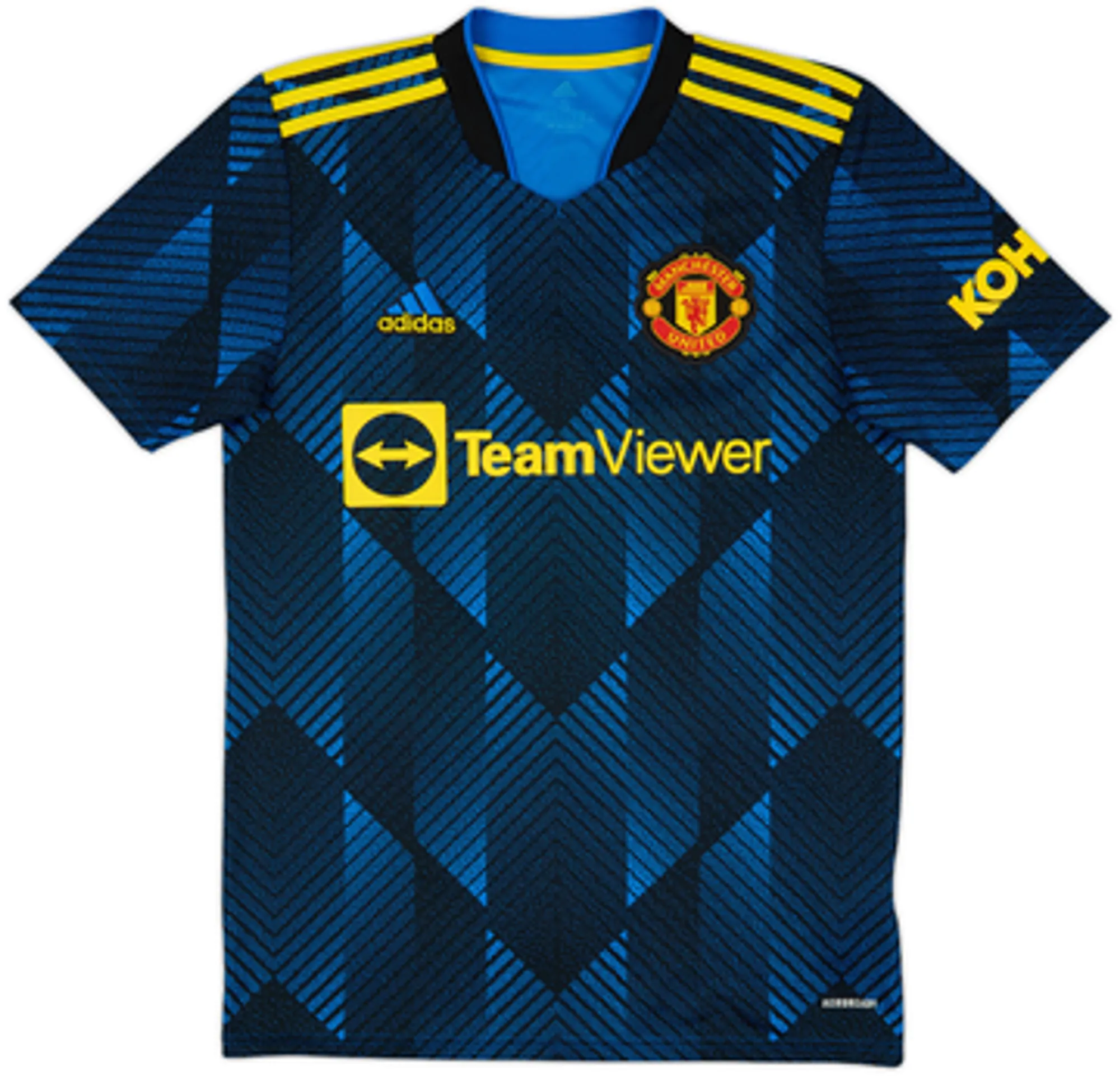 2021-22 Manchester United Third Shirt R.Varane #19 - 8/10 - (S)