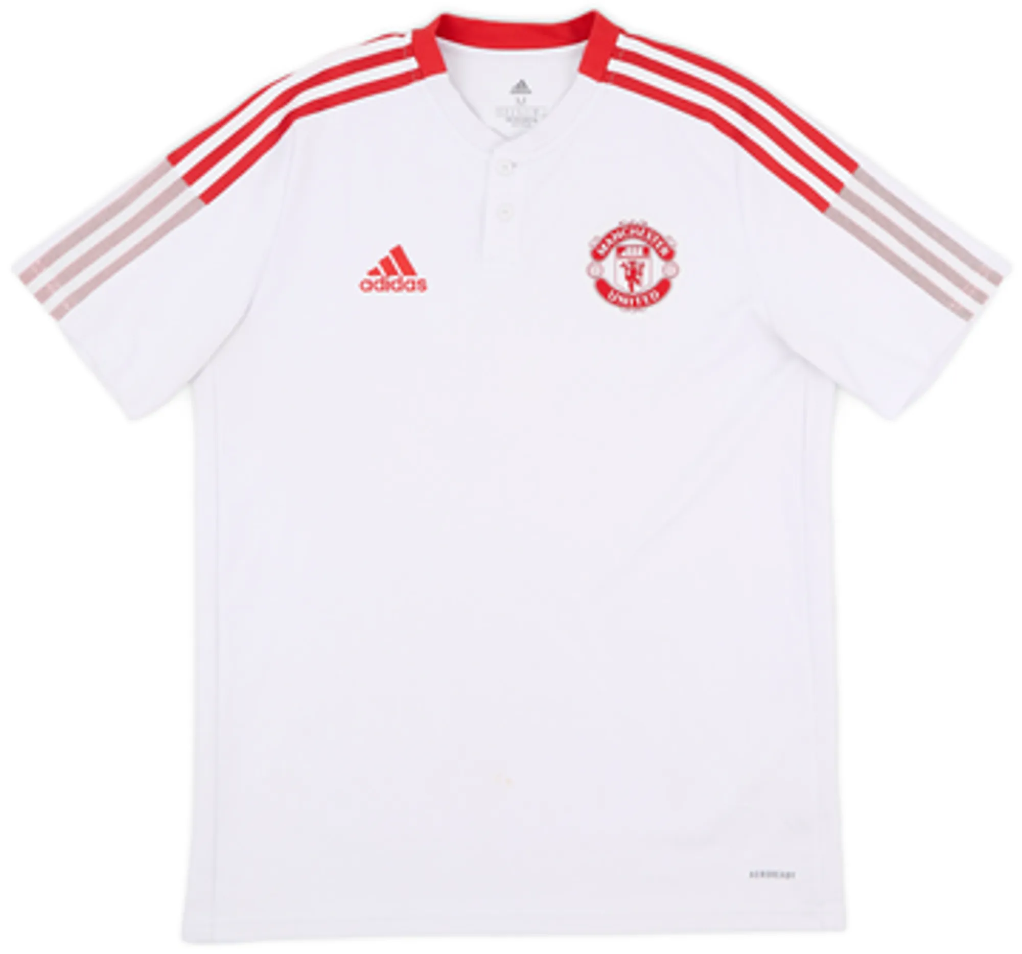 2021-22 Manchester United adidas Polo Shirt - 5/10 - (L)