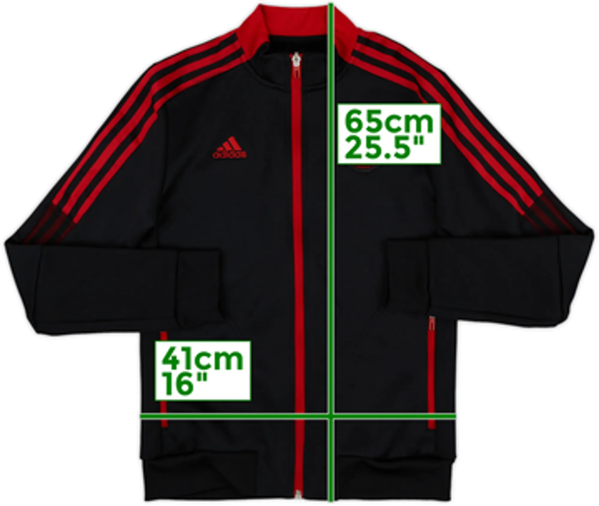2021-22 Manchester United adidas Track Jacket - 8/10 - (XS)