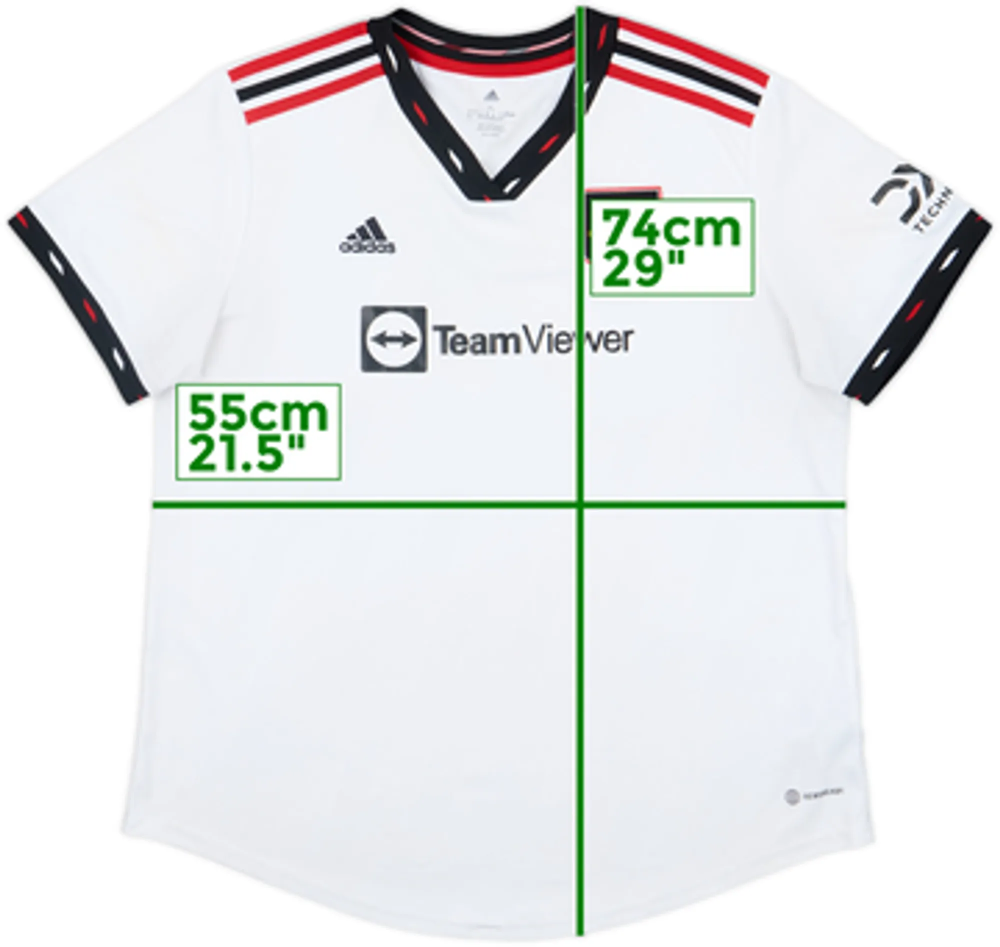 2022-23 Manchester United Away Shirt - 7/10 - (Women's XL)