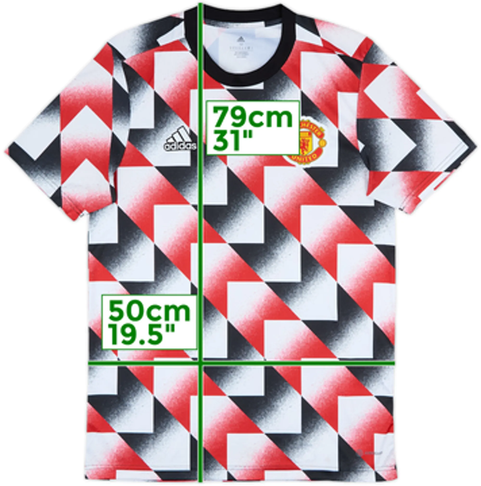 2022-23 Manchester United Pre-Match Training Shirt - 9/10 - (M)