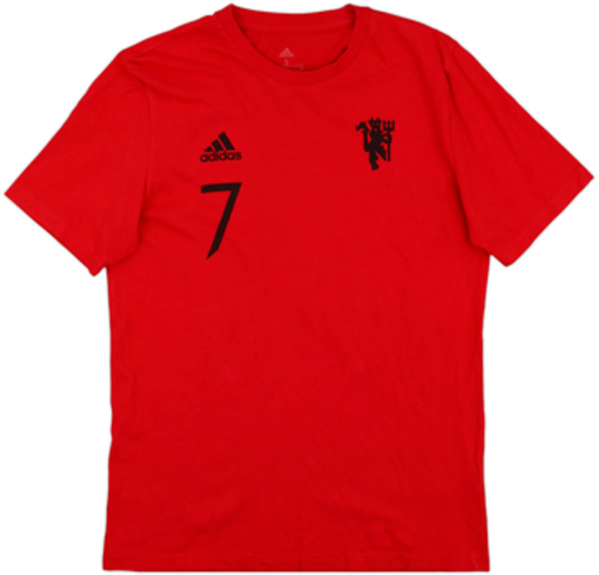 2022-23 Manchester United adidas Cotton Tee Ronaldo #7 - 10/10 - (S)