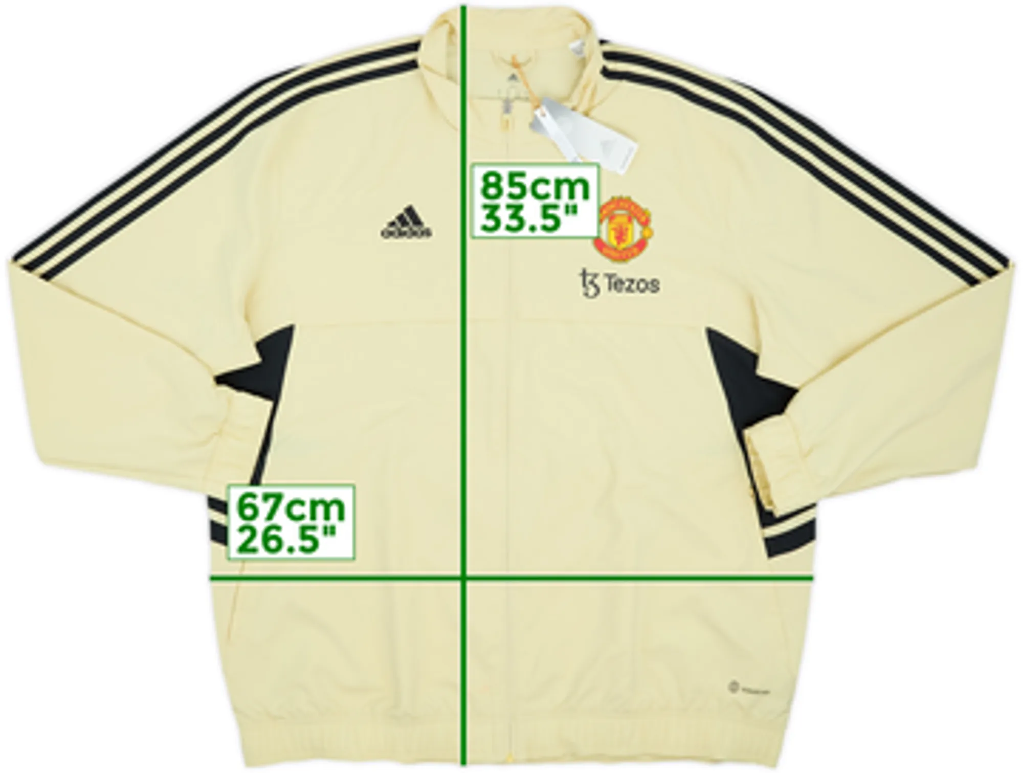 2022-23 Manchester United adidas Track Jacket (XS)
