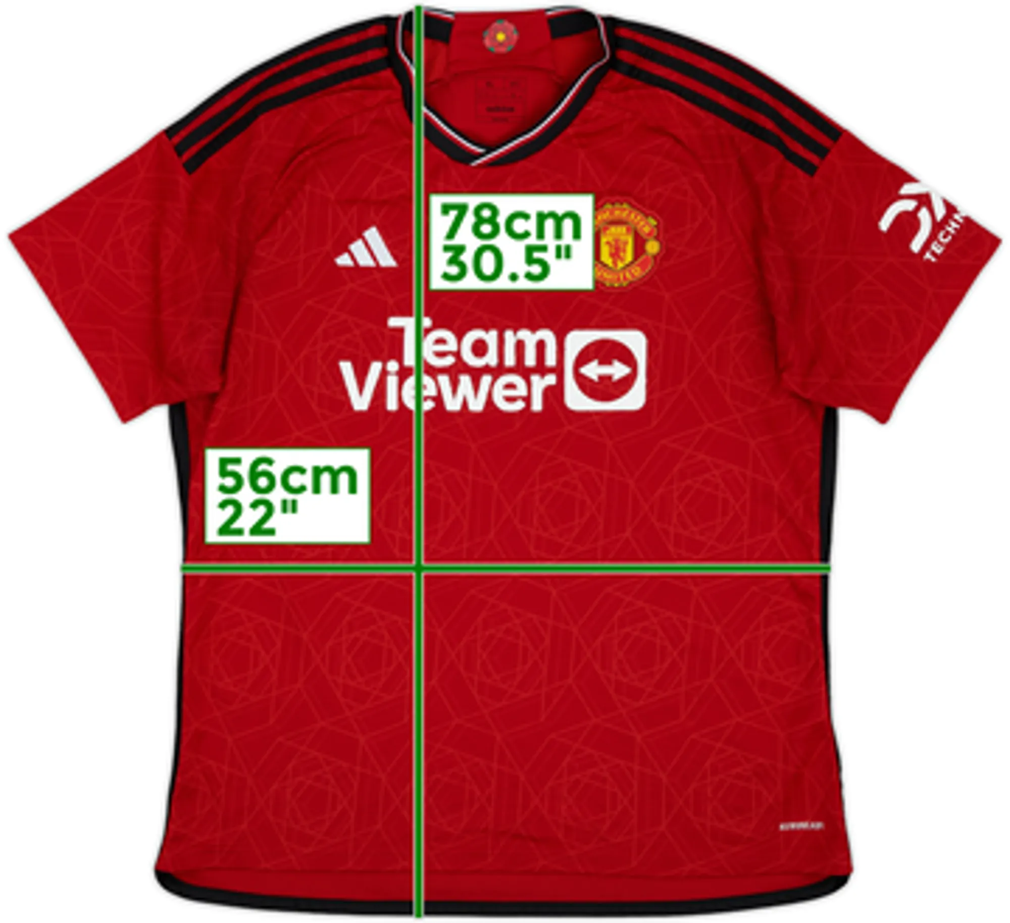 2023-24 Manchester United Home Shirt - 5/10 - (4XL)