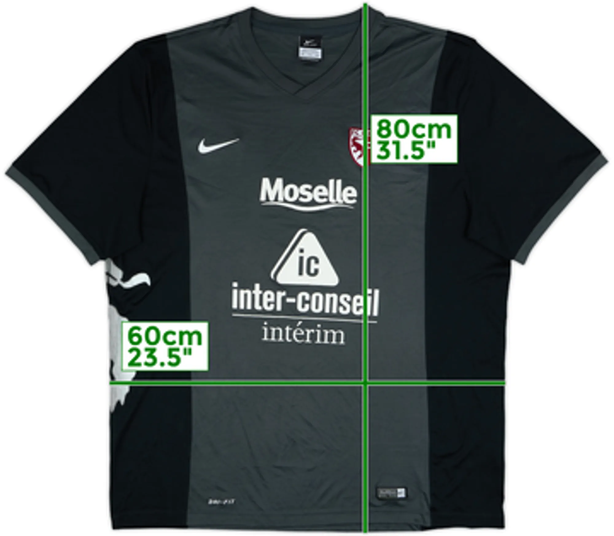 2014-15 FC Metz Third Shirt - 6/10 - (XXL)