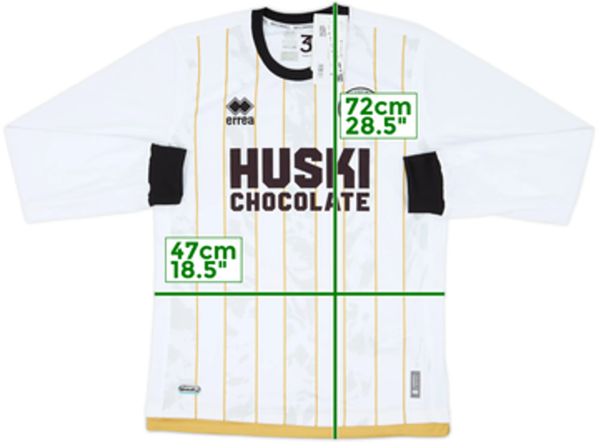 2023-24 Millwall Away L/S Shirt (M)