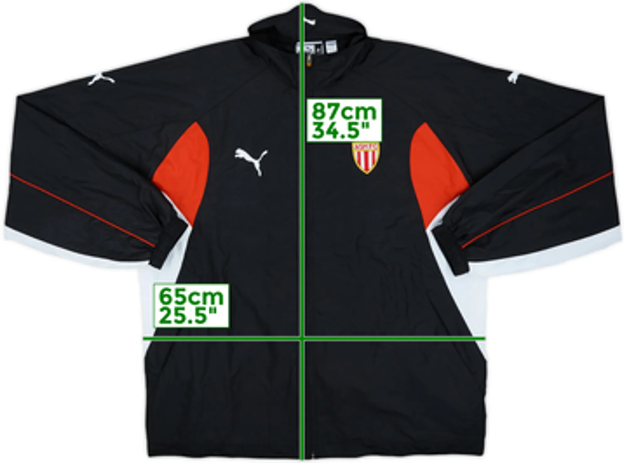 2004-05 Monaco Puma Track Jacket - 8/10 - (S)
