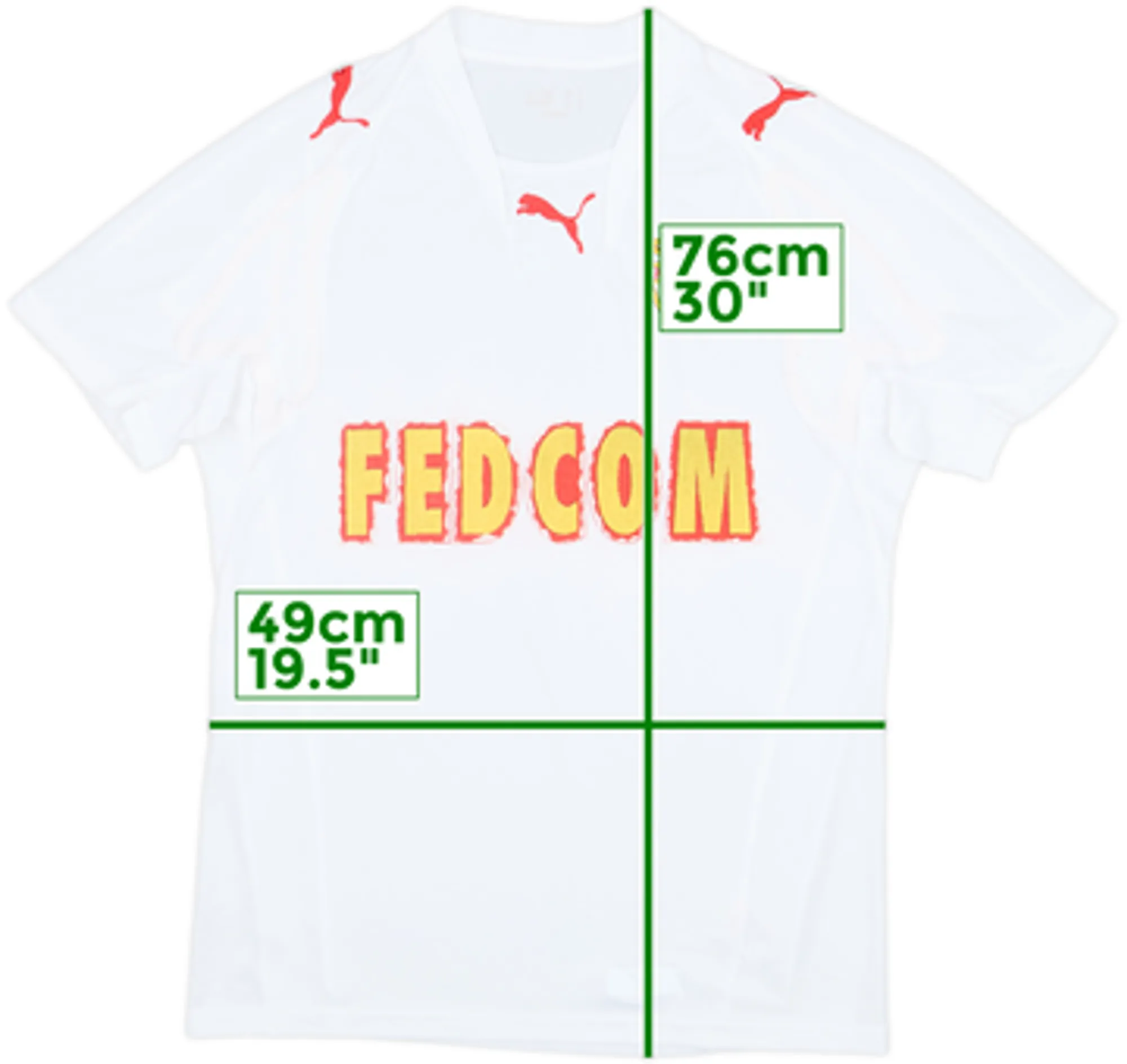 2007-08 Monaco Away Shirt - 4/10 - (L)