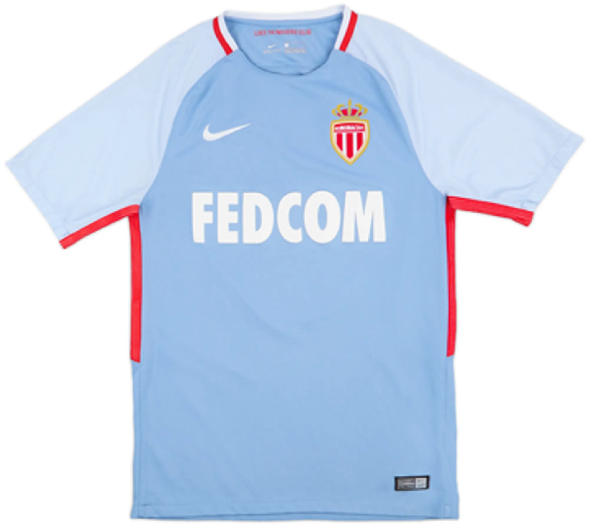 2017-18 Monaco Away Shirt Falcao #9 - 8/10 - (S)