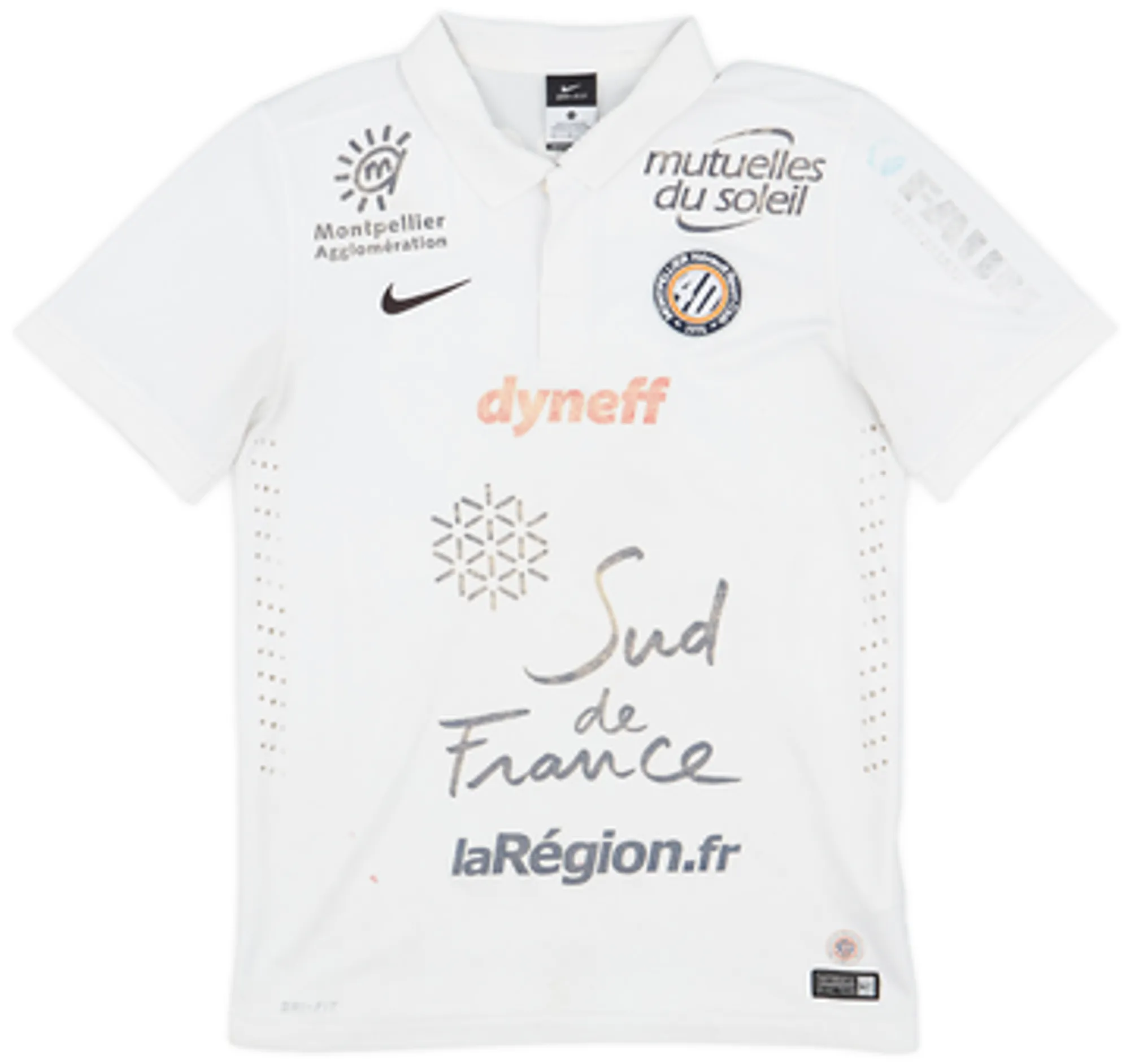 2014-15 Montpellier Away Shirt Stambouli #22 - 5/10 - (S)