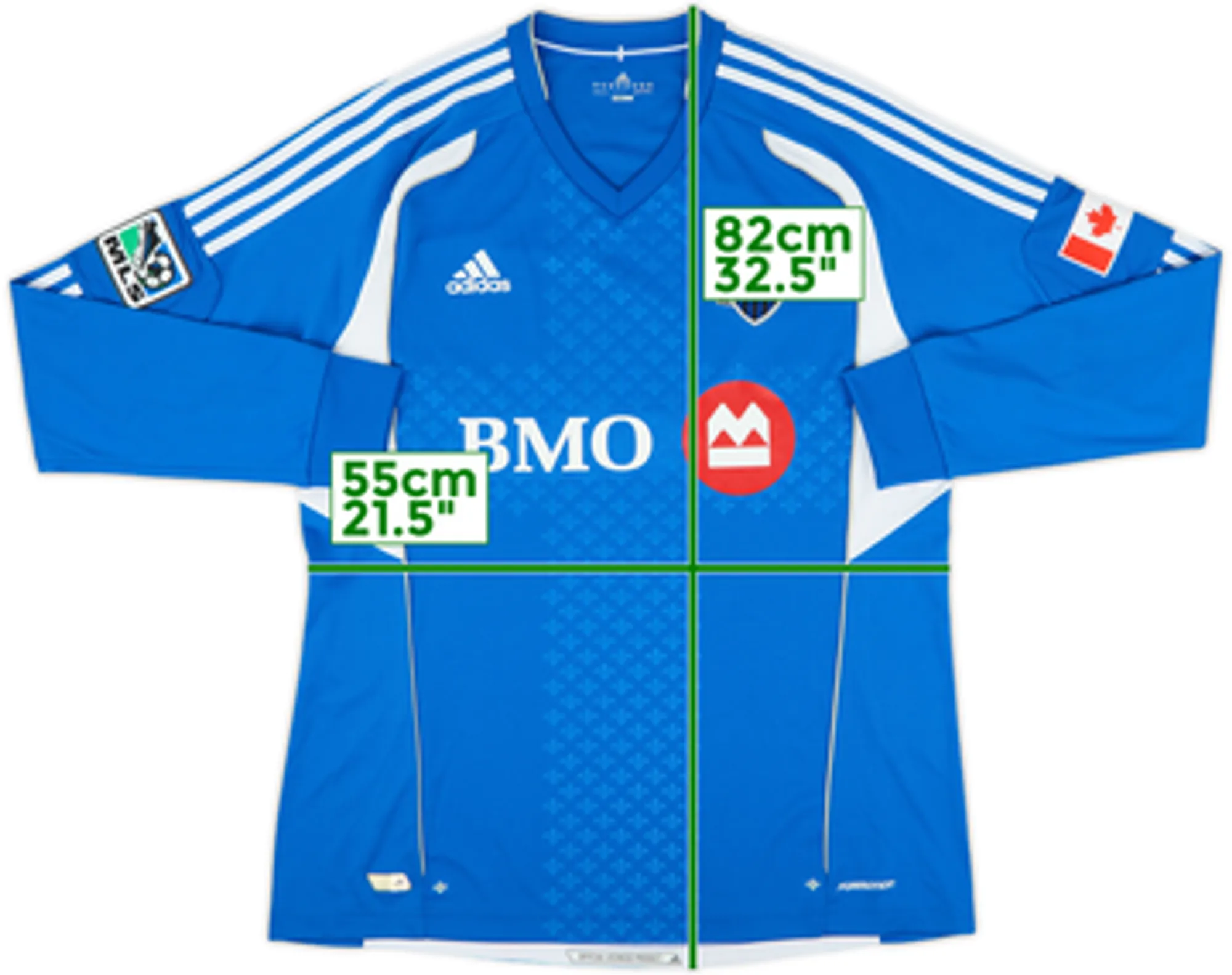 2012 Montreal Impact Authentic Home L/S Shirt - 10/10 - (XL)