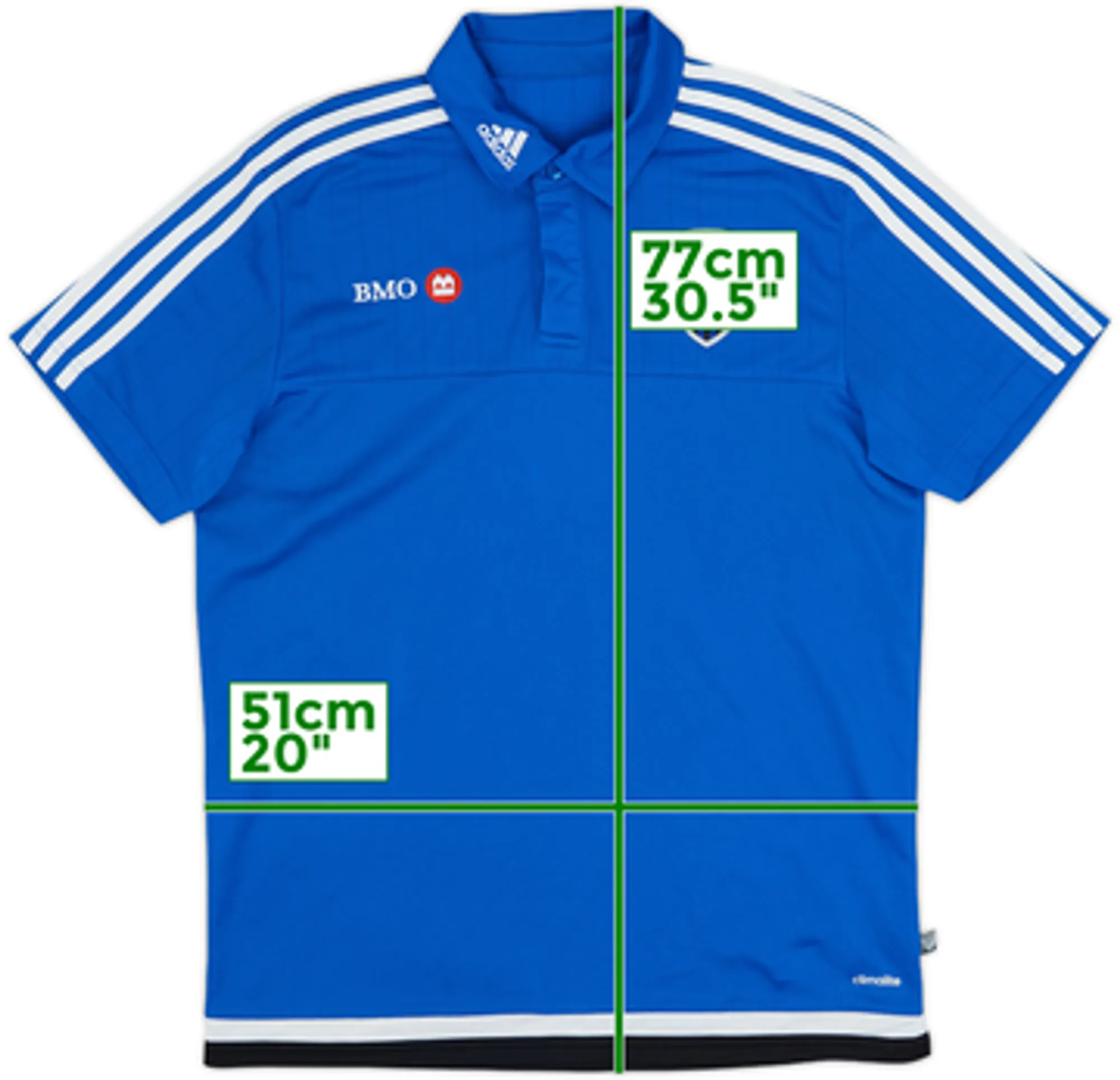 2015-16 Montreal Impact adidas Polo Shirt - 8/10 - (M)