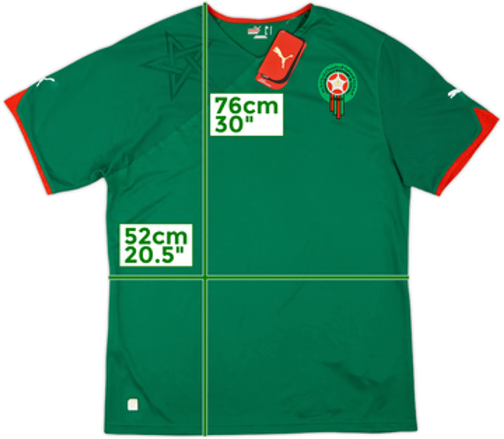 2010-12 Morocco Home Shirt (L)