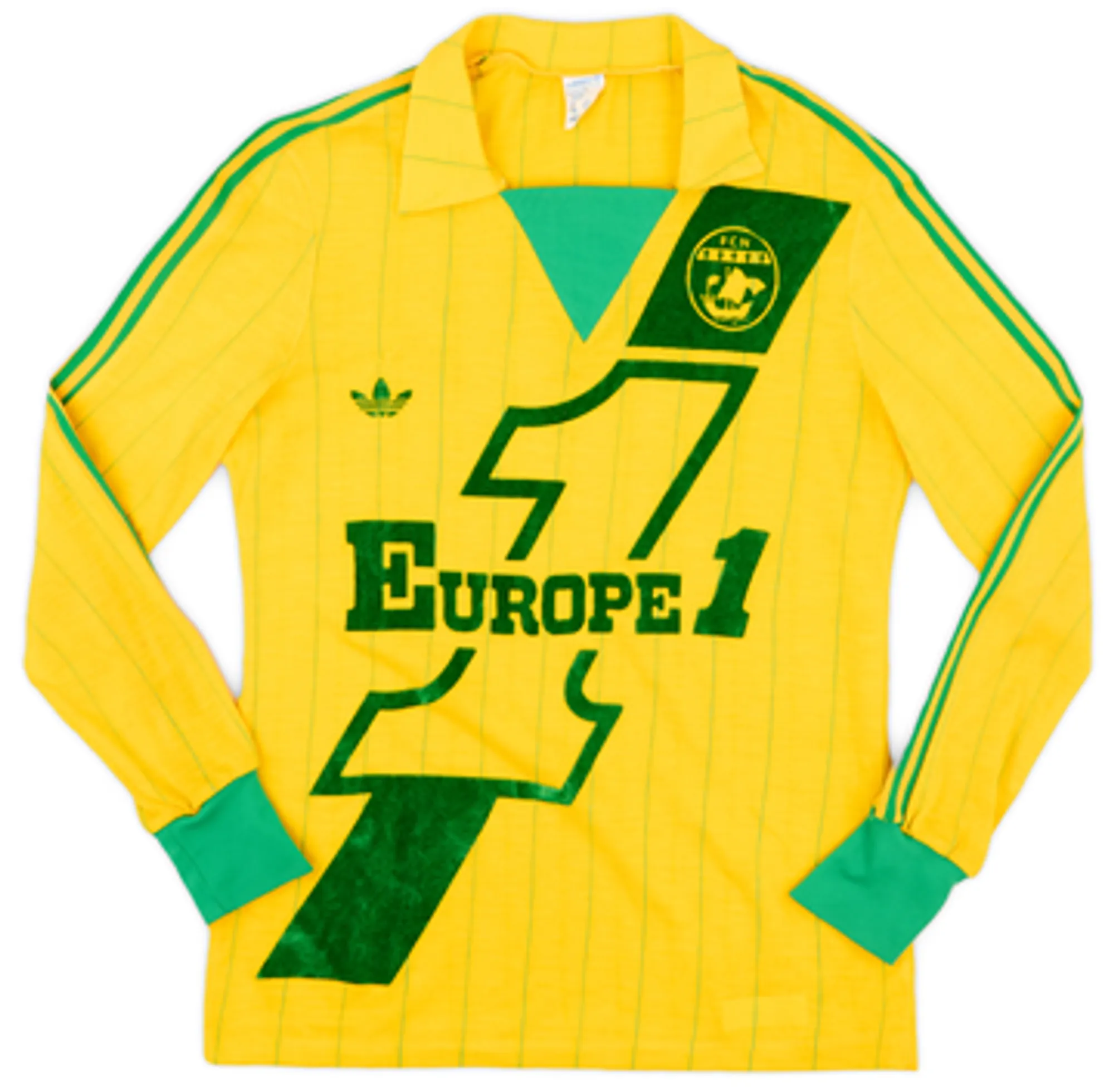 1981-82 Nantes Home L/S Shirt - 8/10 - (M)