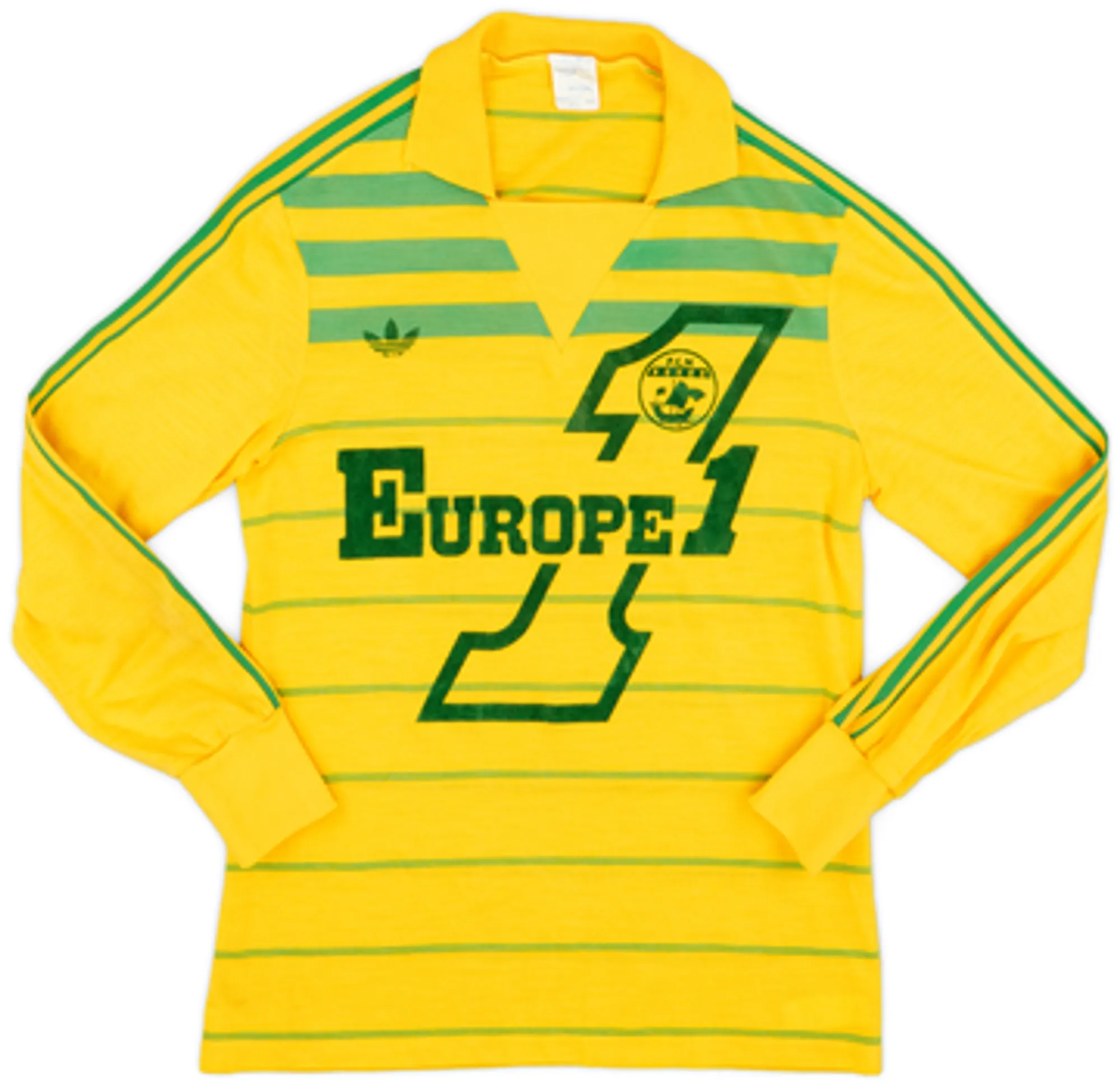 1985-86 Nantes Home L/S Shirt - 9/10 - (M)