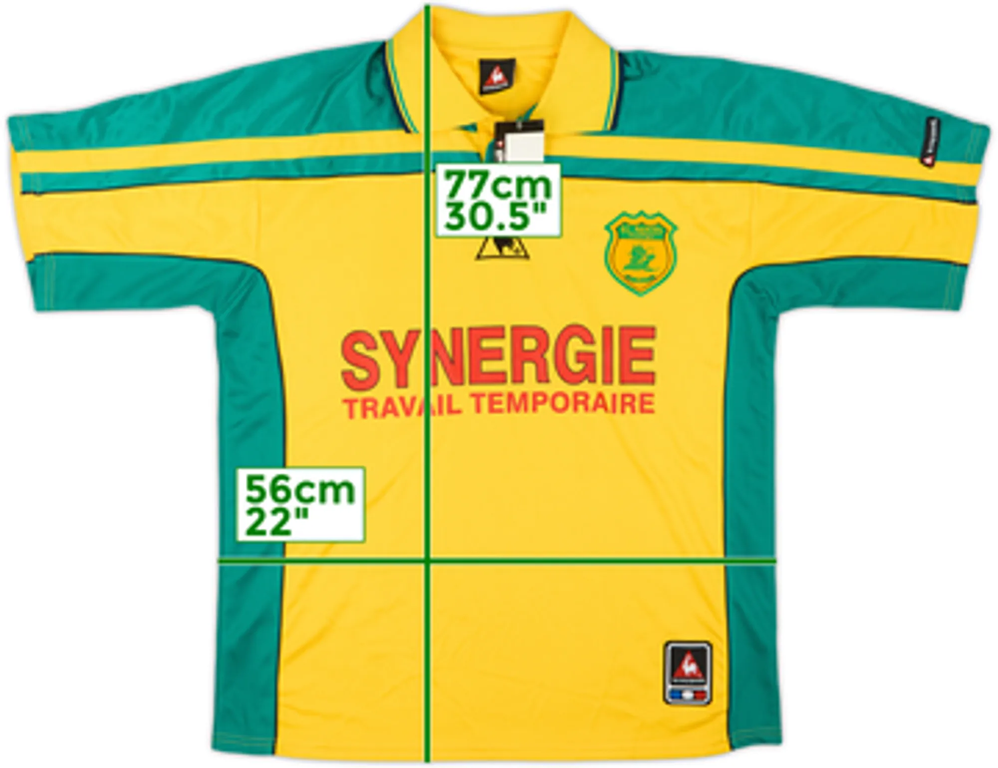 2000-02 Nantes Home Shirt (M)