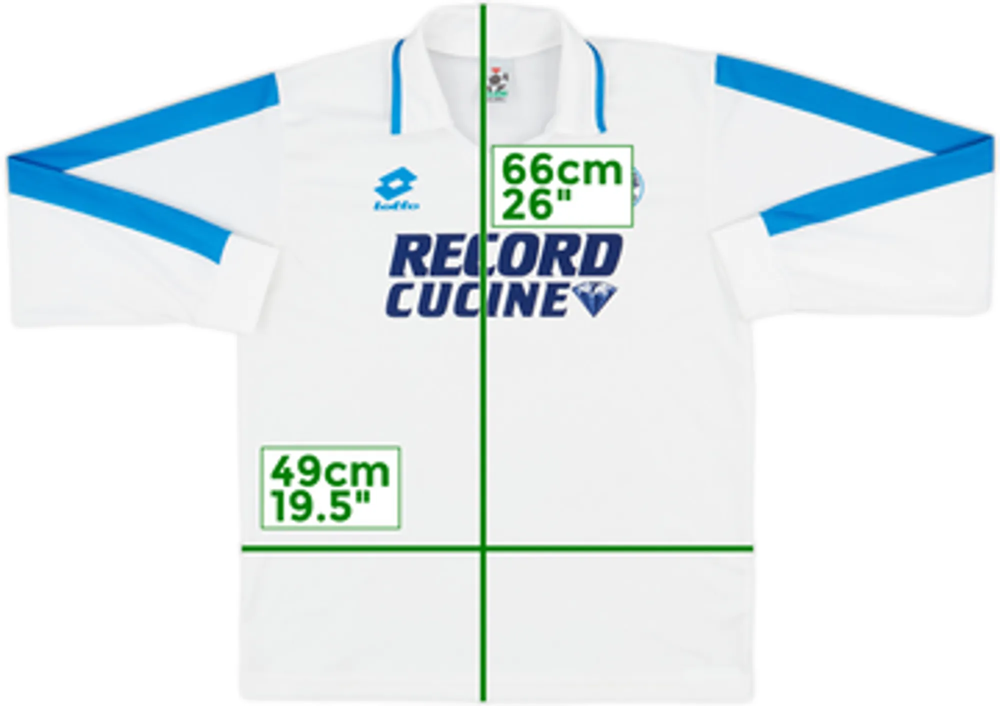 1995-96 Napoli Away L/S Shirt - 8/10 - (M)