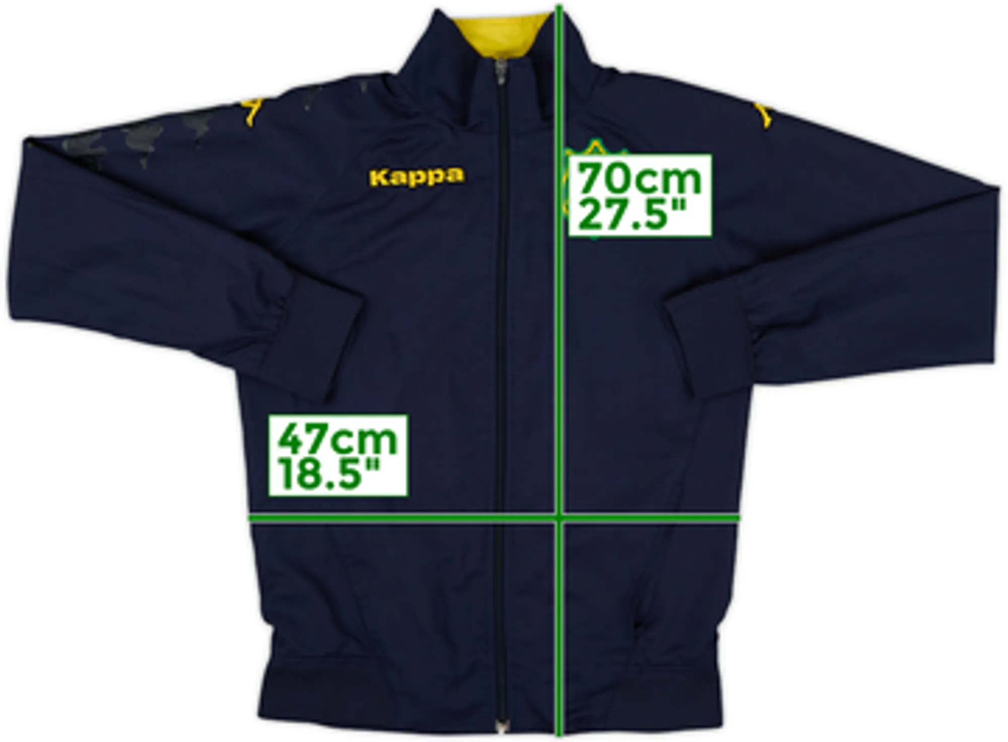 2008-09 Nantes Kappa Track Jacket - 7/10 - (S)