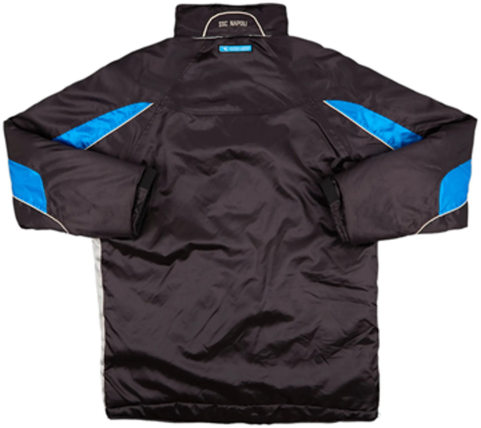 2002-03 Napoli Diadora Padded Bench Coat - 9/10 - (L)