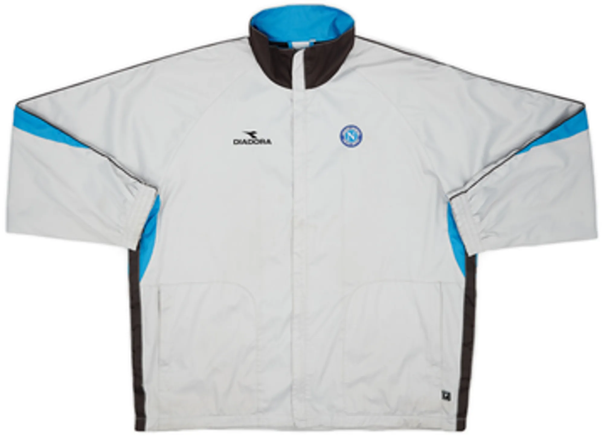 2002-03 Napoli Diadora Track Jacket - 7/10 - (XL)