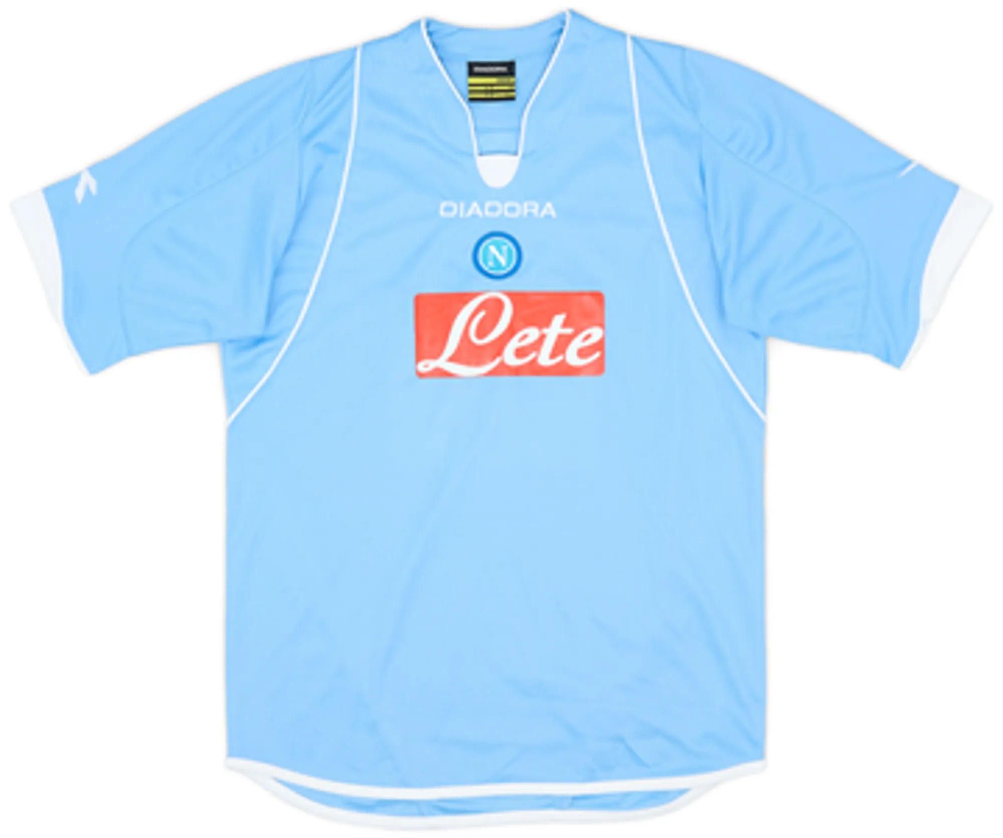 2007-08 Napoli Home Shirt - 8/10 - (L)